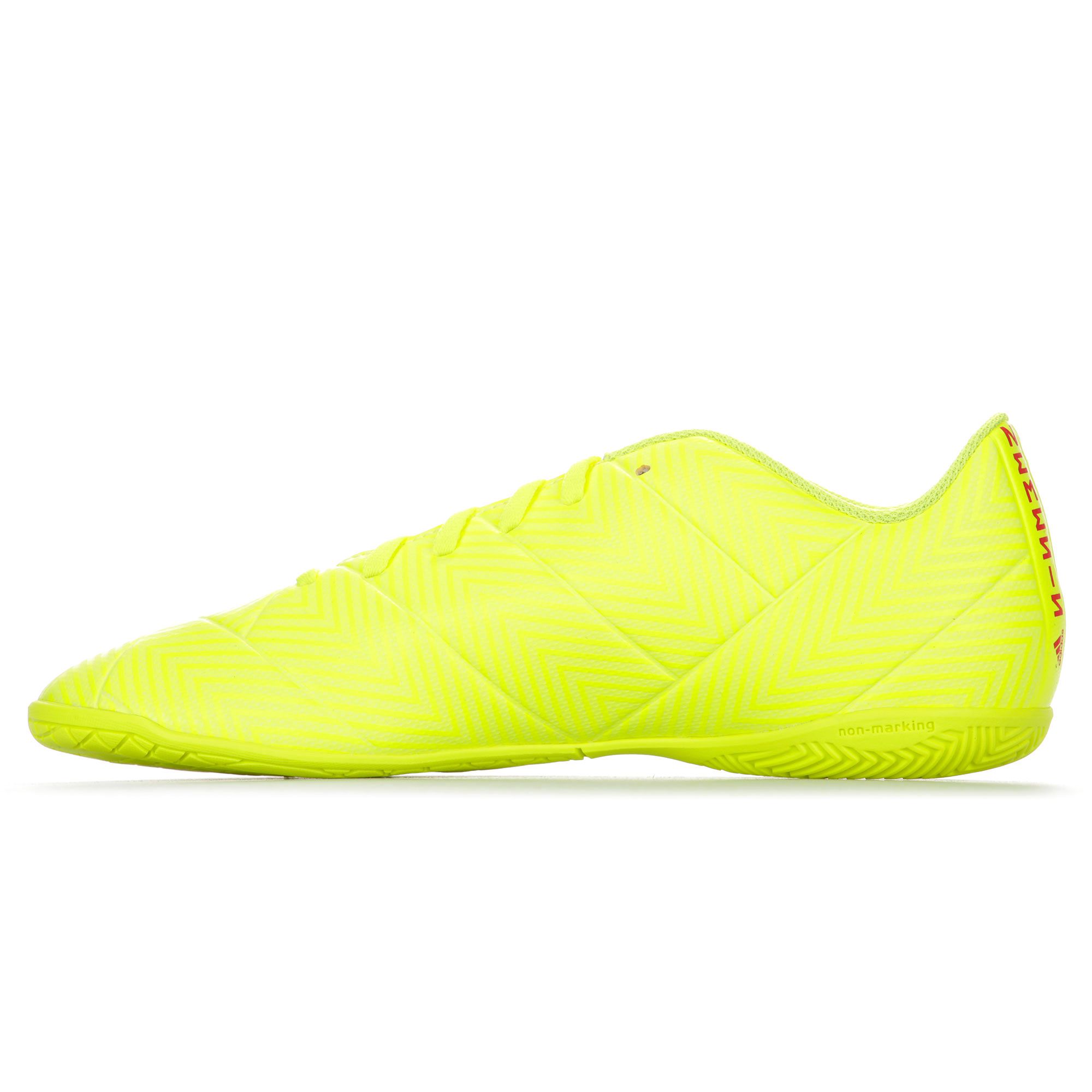 Zapatillas de Fútbol Sala Nemeziz 18.4 IN  Amarillo Fluor - Fútbol Factory