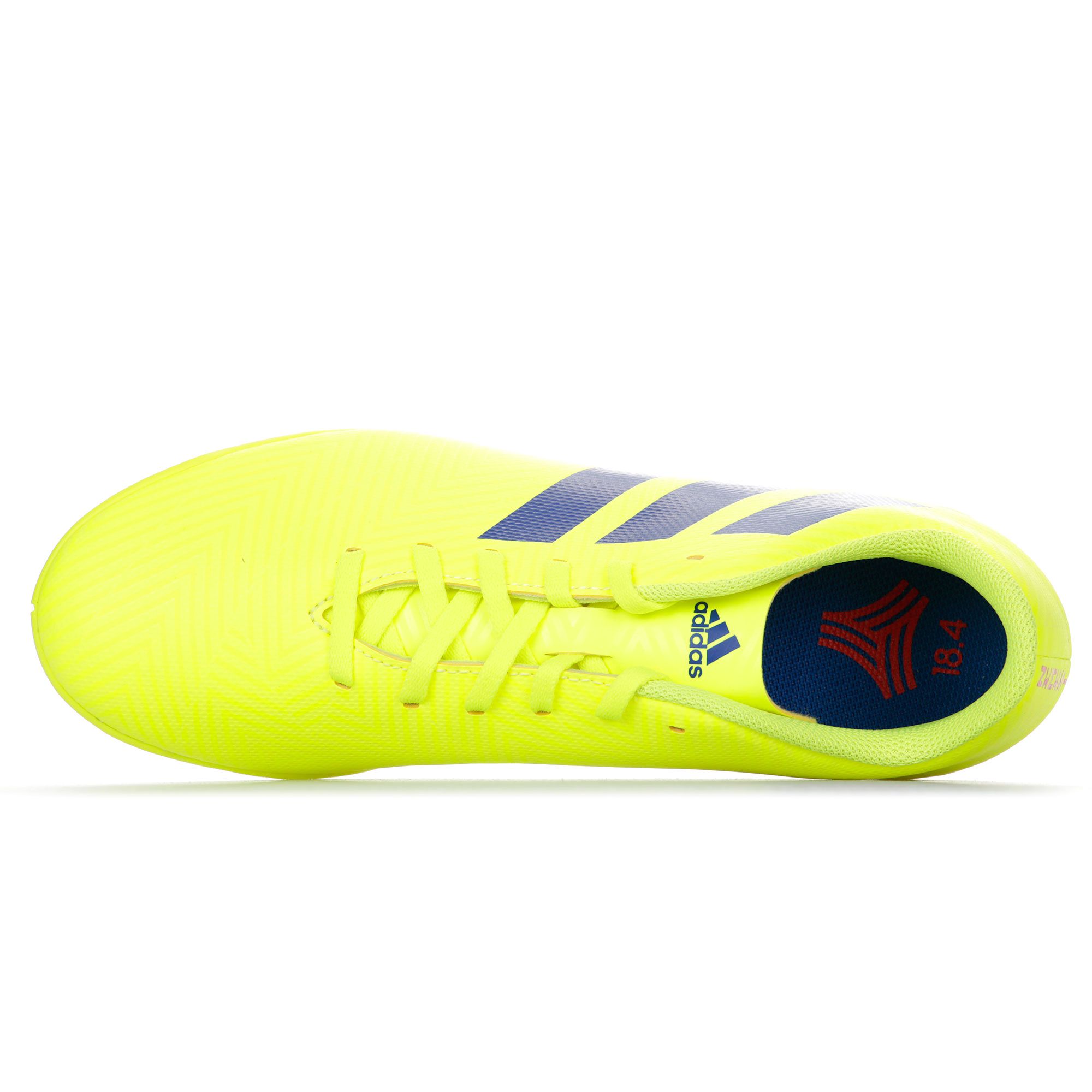 Zapatillas de Fútbol Sala Nemeziz 18.4 IN Junior Amarillo Fluor - Fútbol Factory
