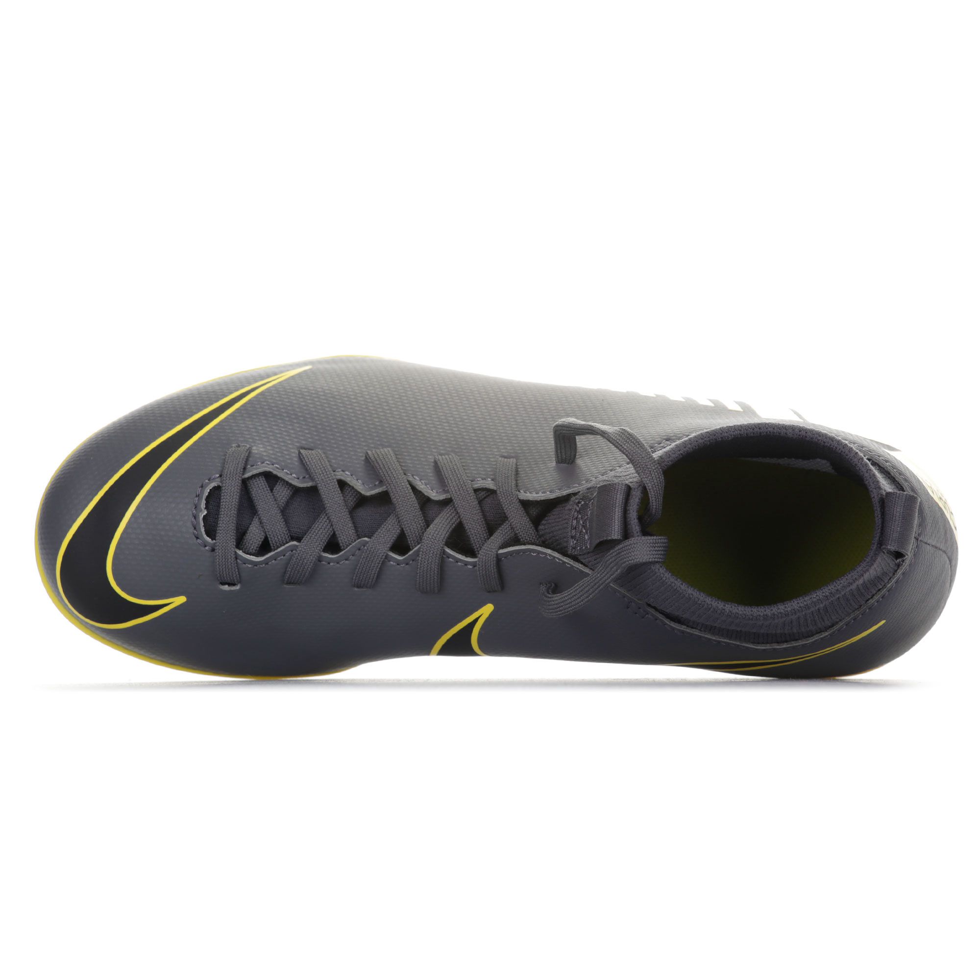Botas de Fútbol Mercurial Superfly VI Club FG/MG Junior Gris Amarillo - Fútbol Factory