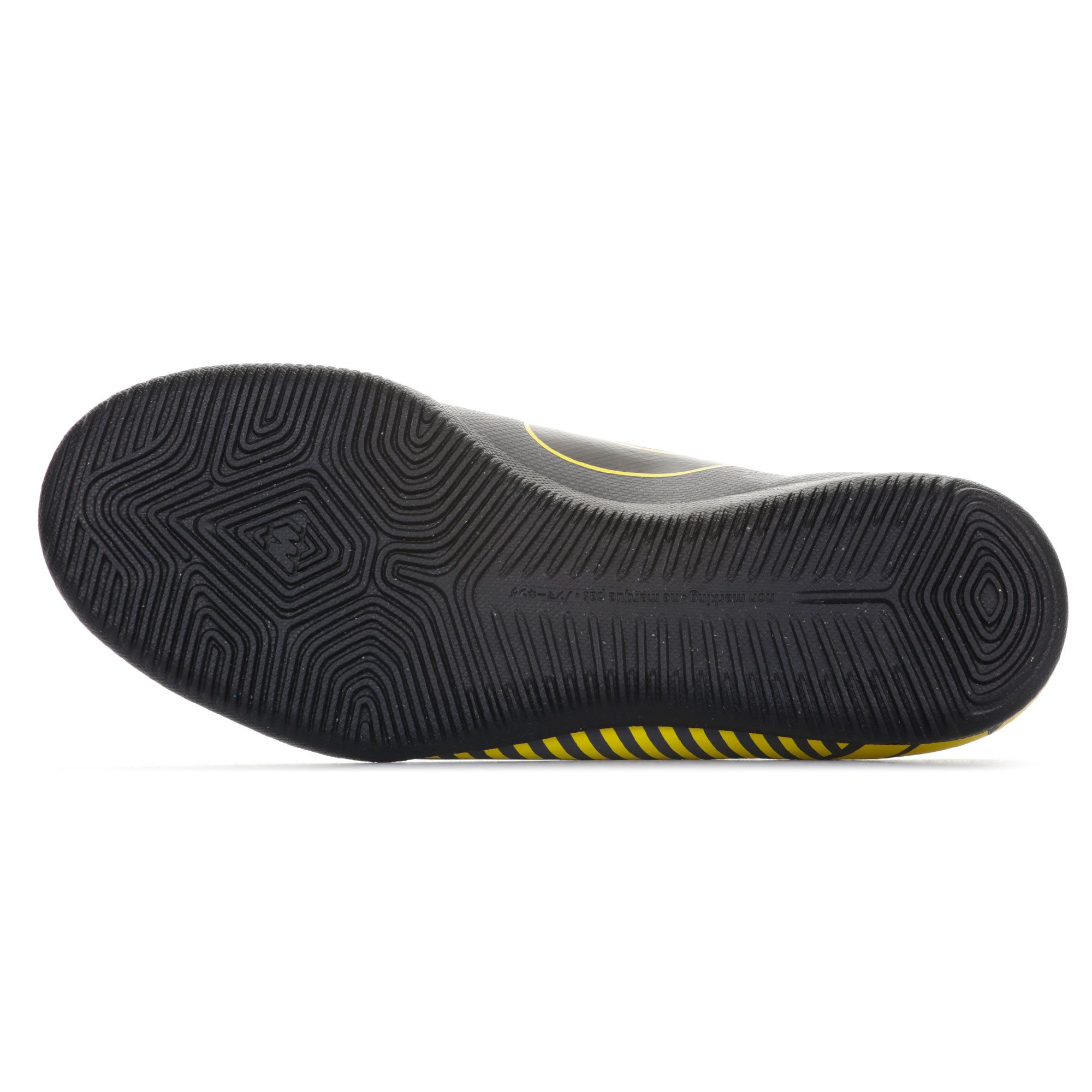Zapatillas de Fútbol Sala Mercurial VaporX XII Club IC Junior Gris Amarillo - Fútbol Factory