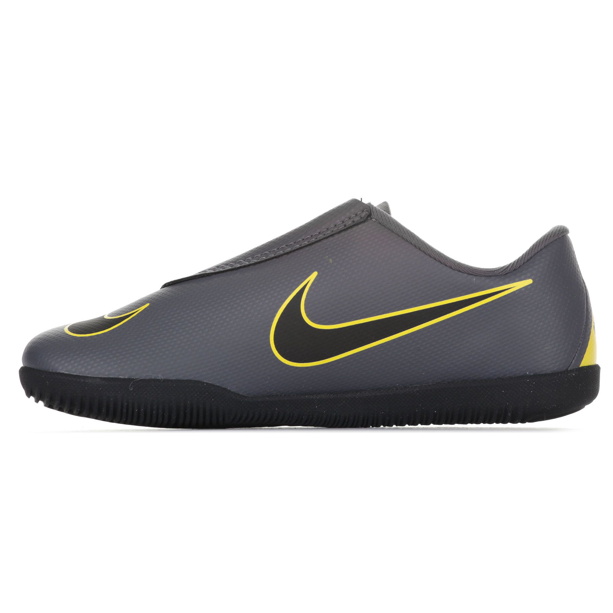 Zapatillas de fútbol sala Mercurial Vapor XII Club IC Infantil Gris Amarillo - Fútbol Factory