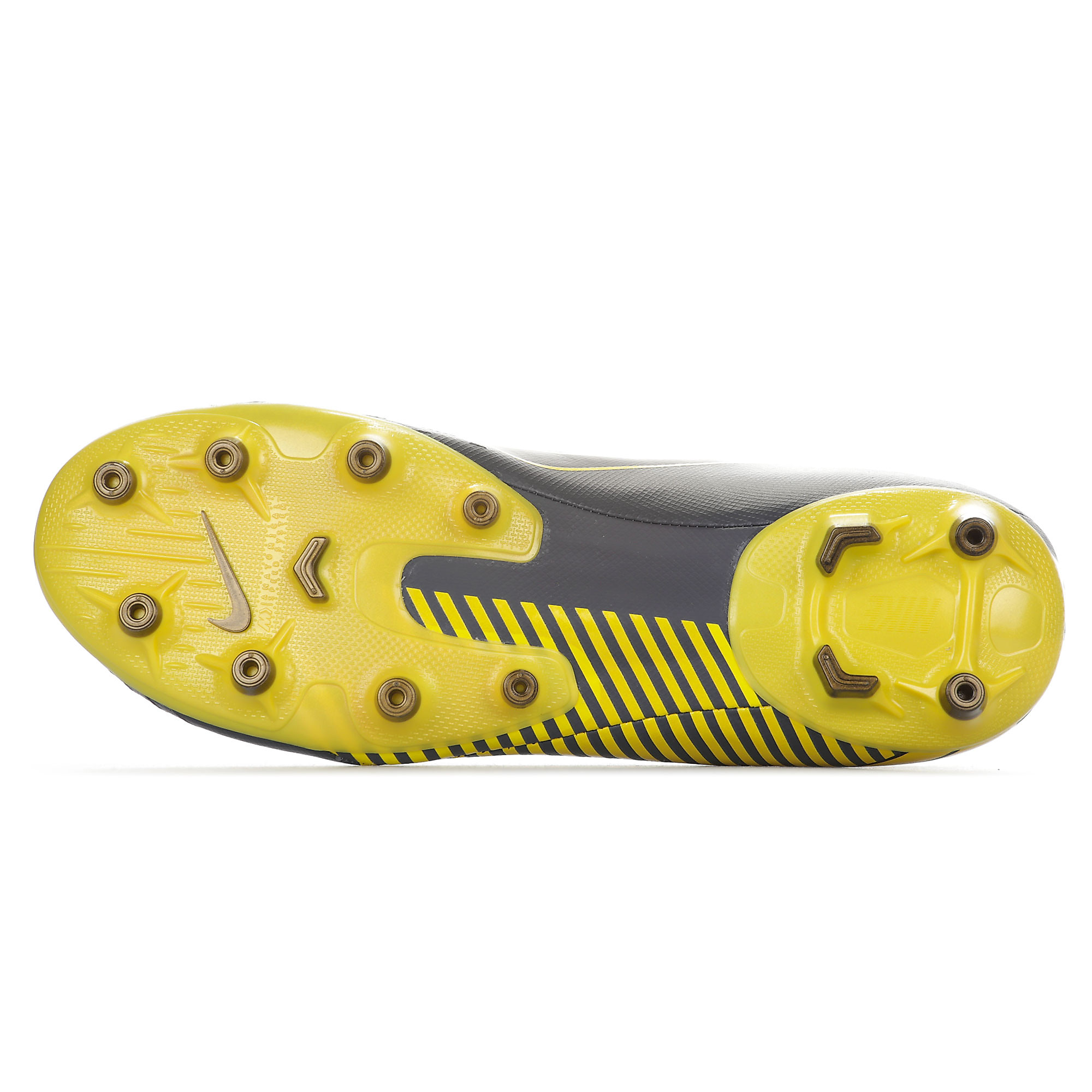 Botas de Fútbol Mercurial Superfly VI Pro AG-Pro Gris Amarillo - Fútbol Factory