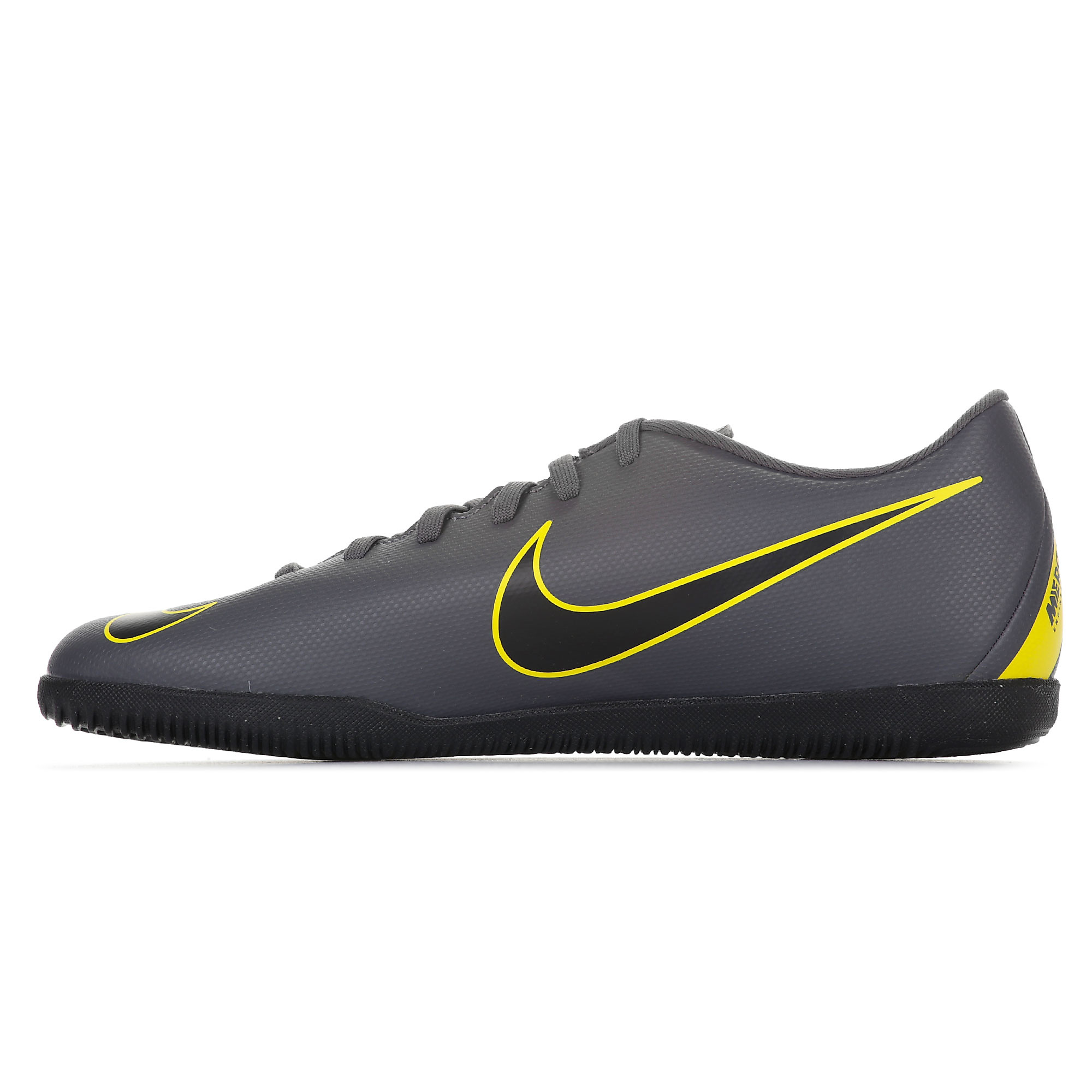 Zapatillas de Fútbol Sala Mercurial VaporX XII Club IC Gris Amarillo - Fútbol Factory