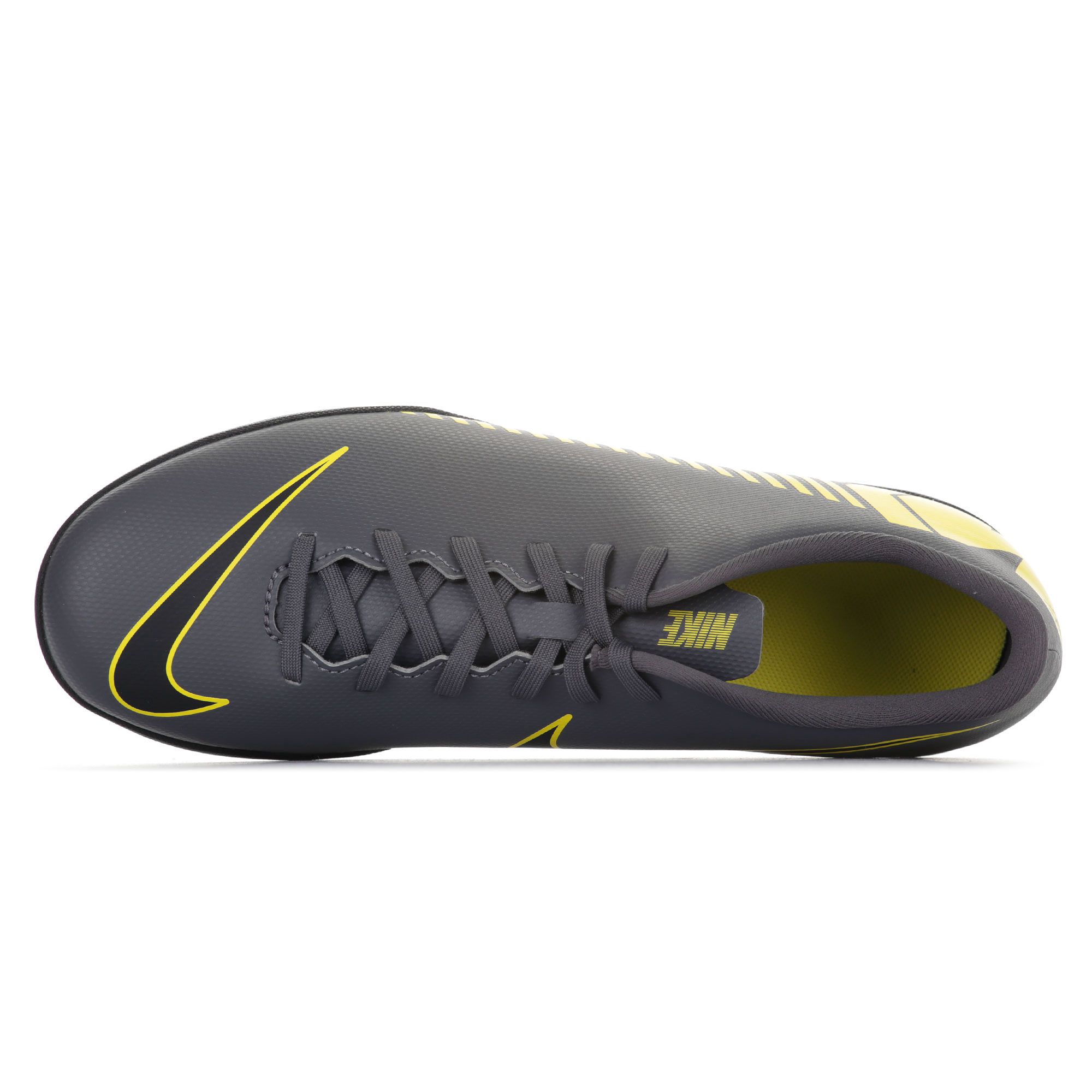 Botas de Fútbol Mercurial VaporX XII Club Multitaco Gris Amarillo - Fútbol Factory
