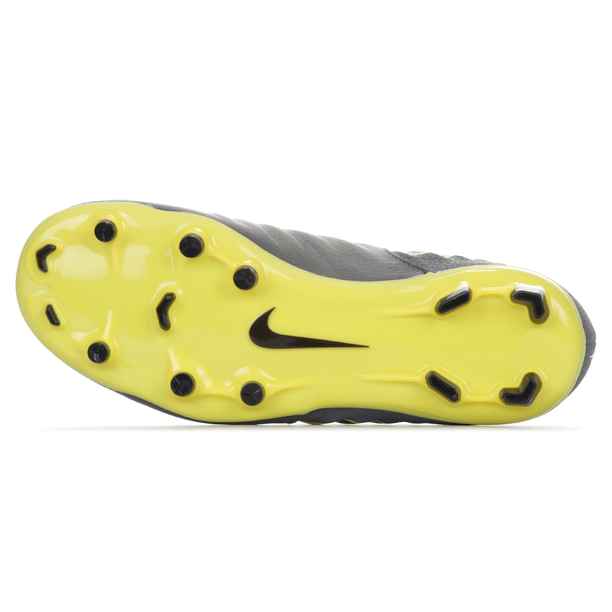 Botas de fútbol Tiempo Legend VII Academy FG Junior Gris Amarillo - Fútbol Factory