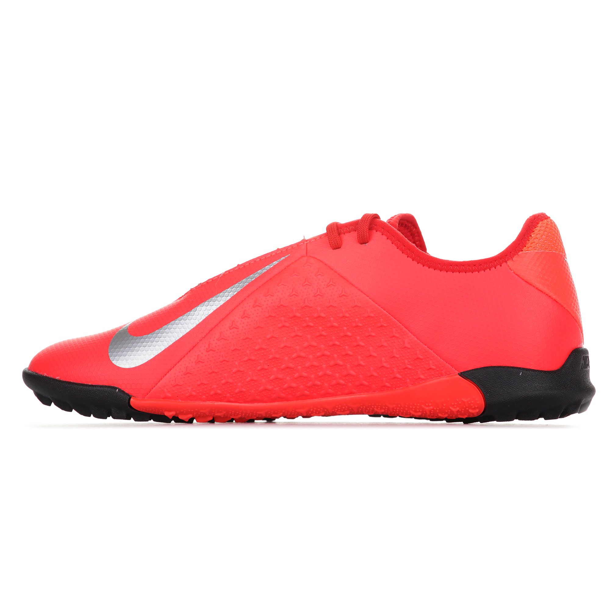 Botas de Fútbol Phantom Vision Academy Multitaco Rojo Plata - Fútbol Factory