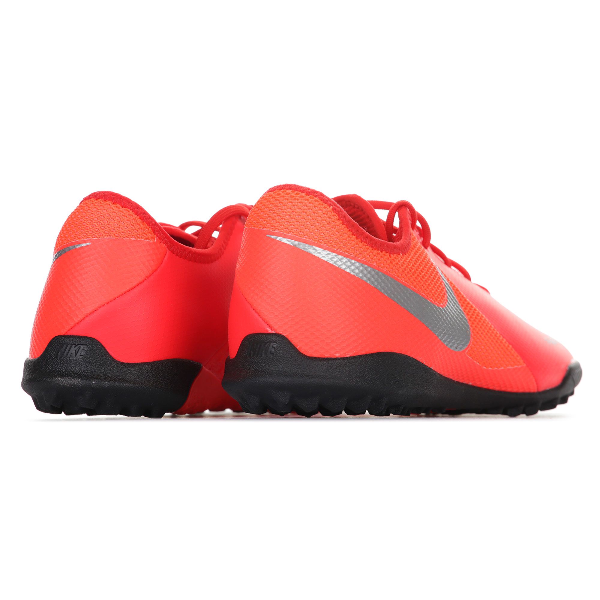 Botas de Fútbol Phantom Vision Academy Multitaco Rojo Plata - Fútbol Factory