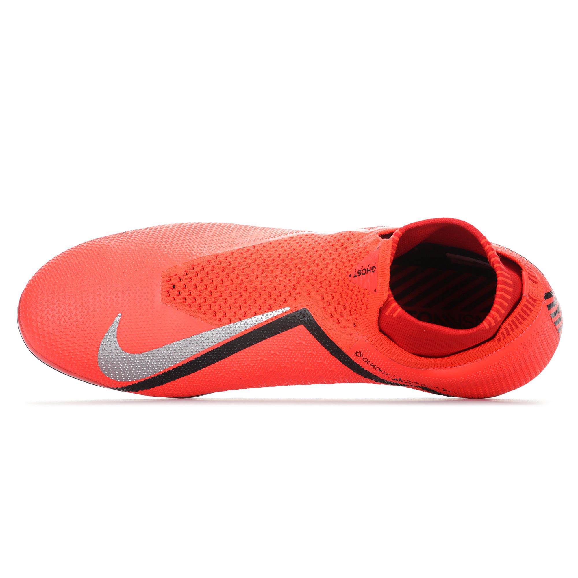 Botas de Fútbol Phantom Vision Elite DF FG Rojo Plata - Fútbol Factory