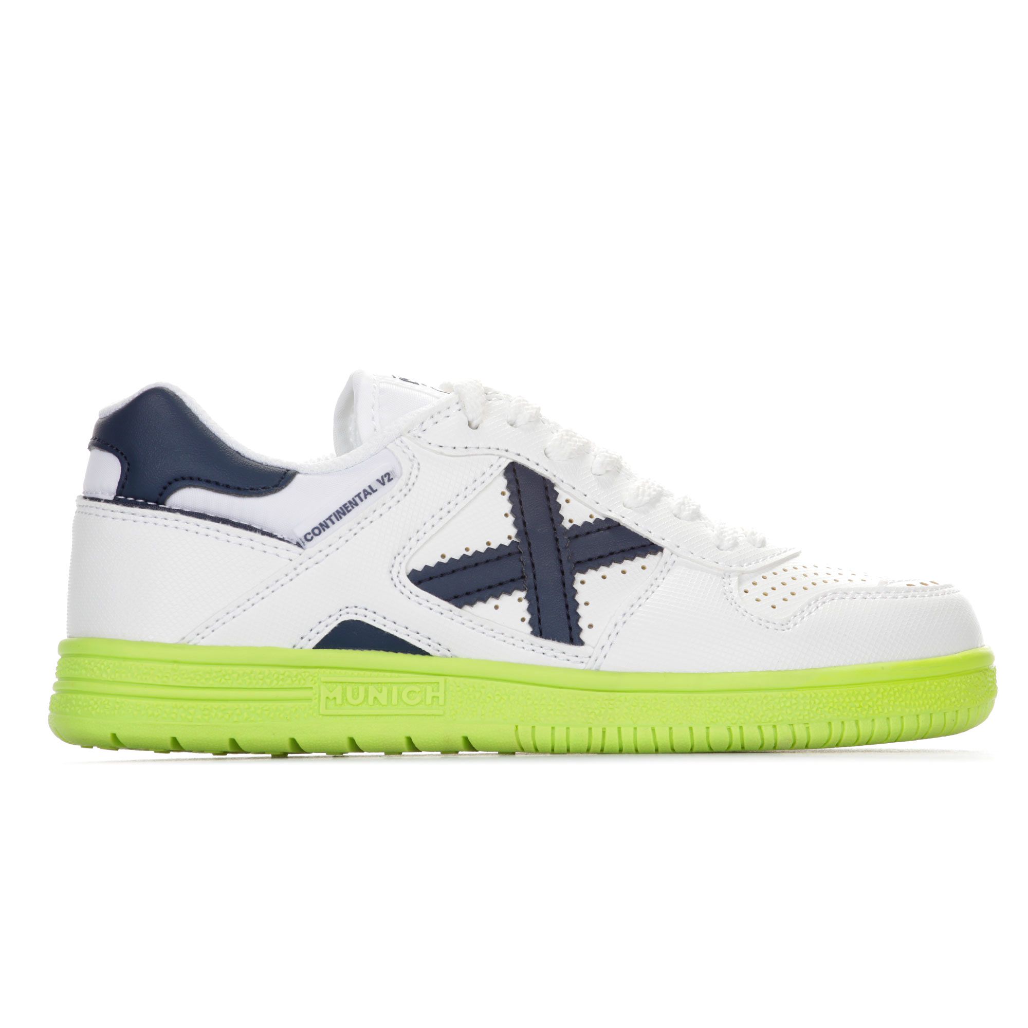 Zapatillas de Fútbol Sala Continental V2 Junior Blanco - Fútbol Factory