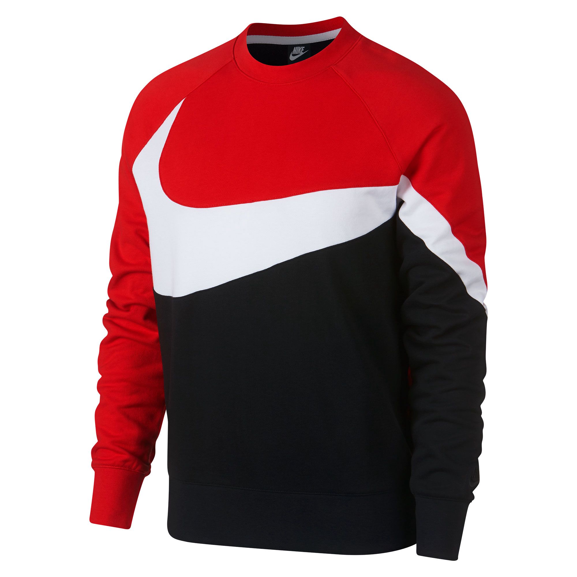 Sudadera de Paseo Big Swoosh Negro - Fútbol Factory