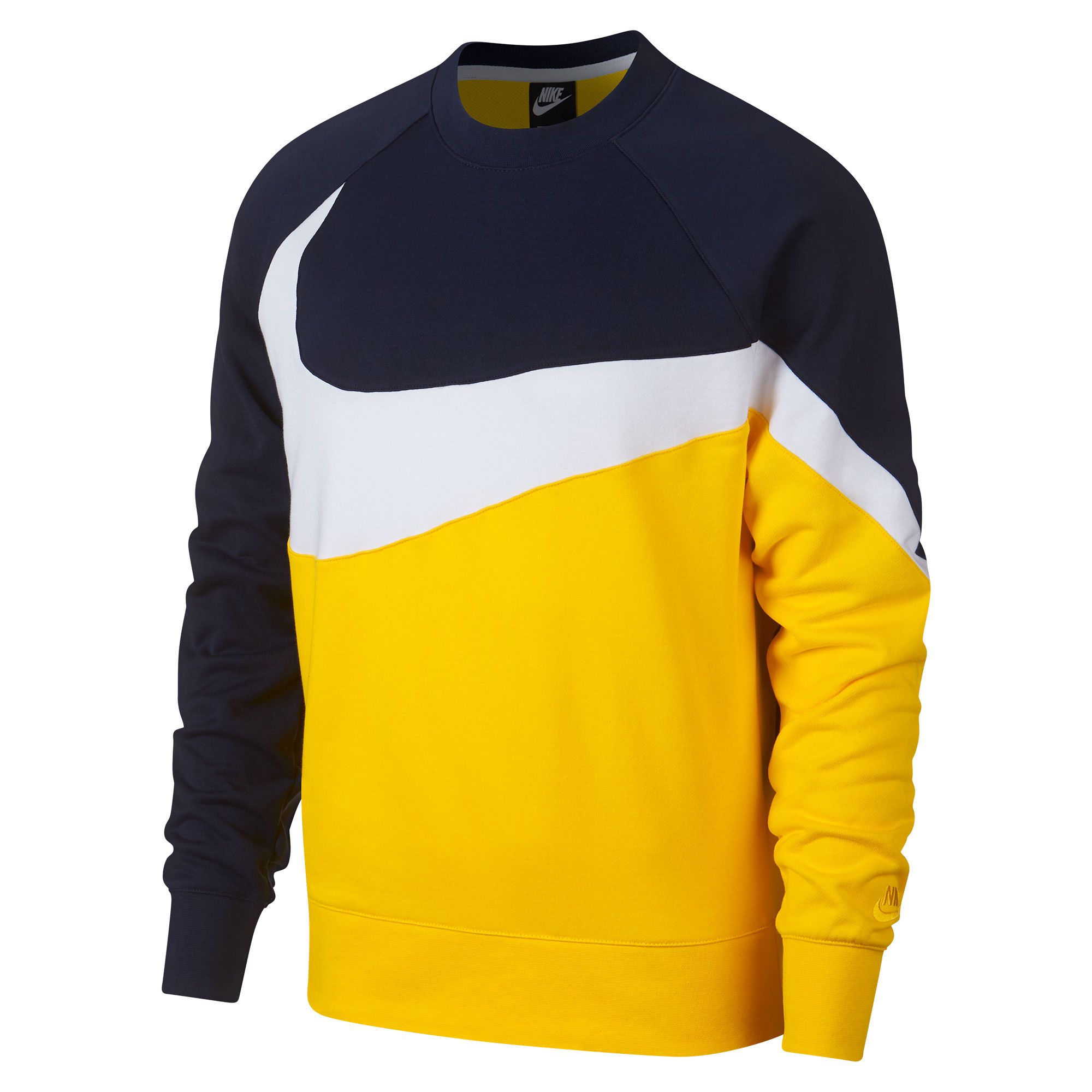 Sudadera de Paseo Big Swoosh Amarillo - Fútbol Factory