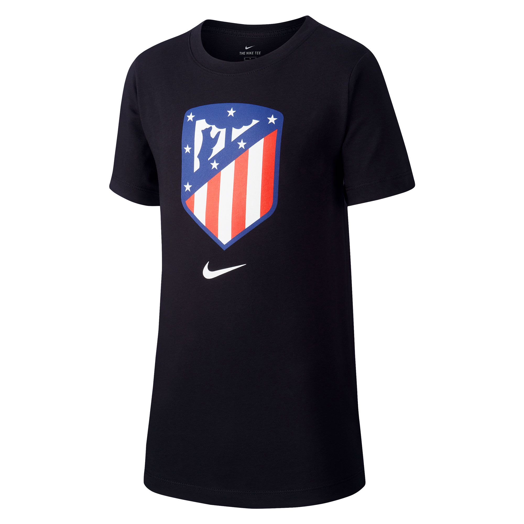 Camiseta de Paseo Atlético de Madrid 2018/2019 Junior Negro - Fútbol Factory