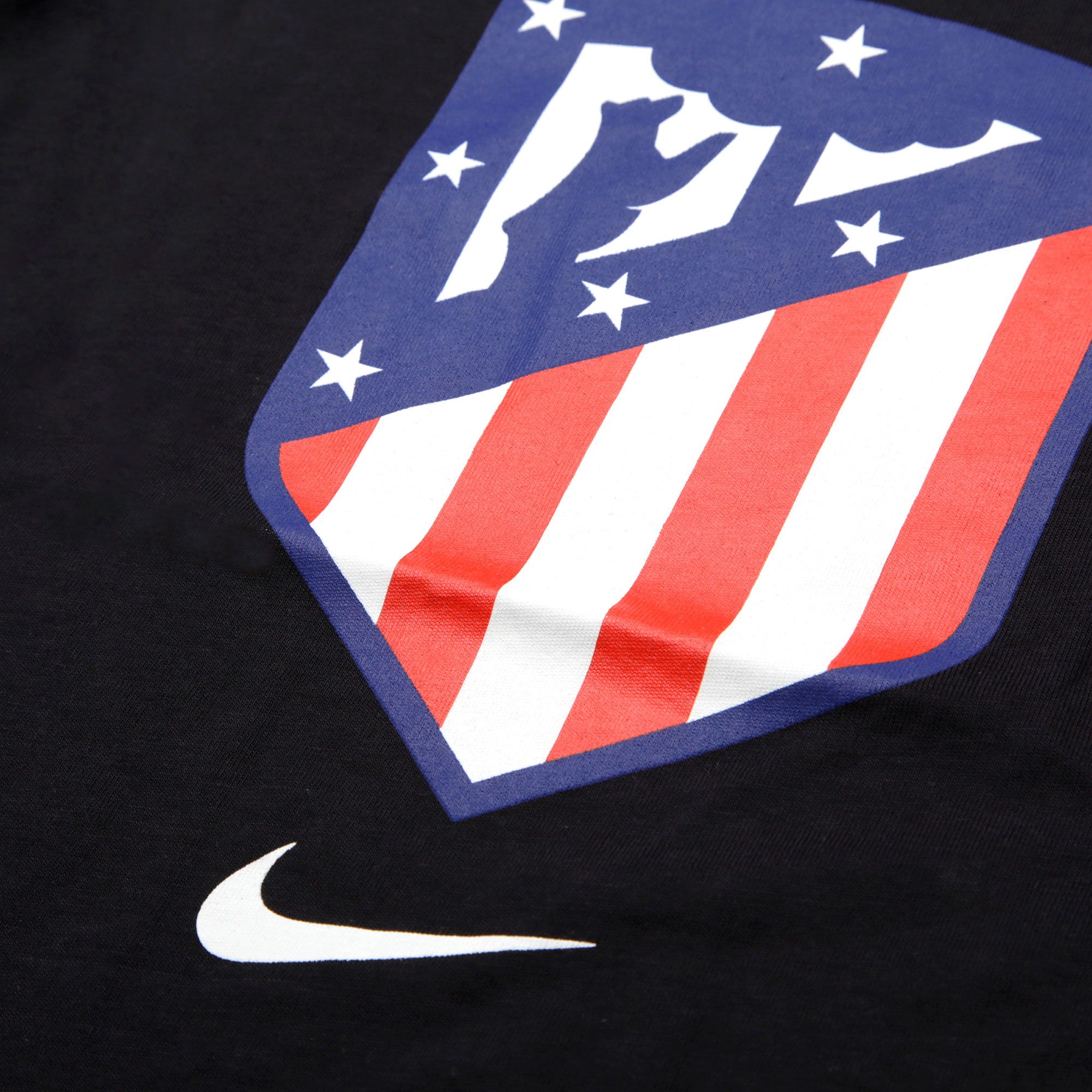 Camiseta de Paseo Atlético de Madrid 2018/2019 Junior Negro - Fútbol Factory