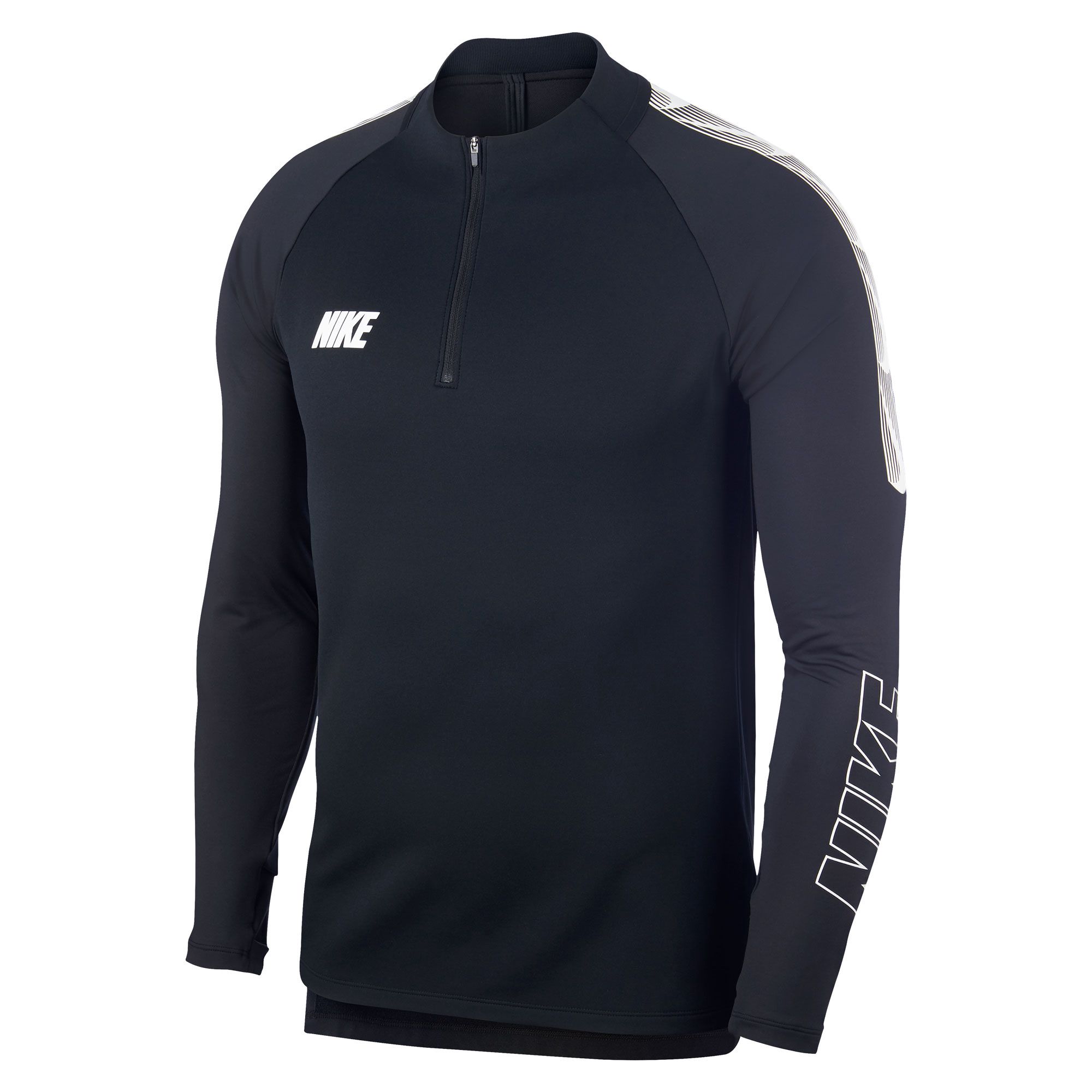 Camiseta Manga Larga de Training Dri-FIT Squad Negro - Fútbol Factory