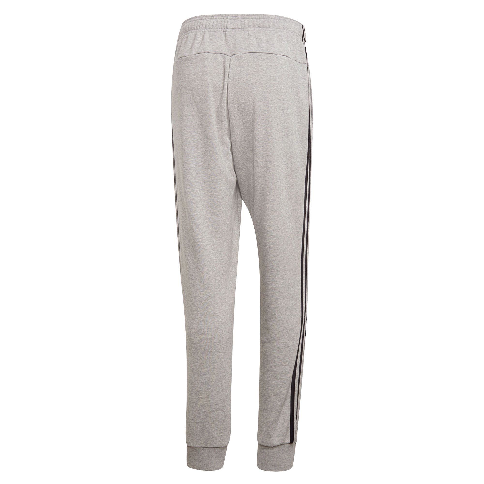 Pantalón de Paseo Essentials Tres Bandas Gris Negro - Fútbol Factory