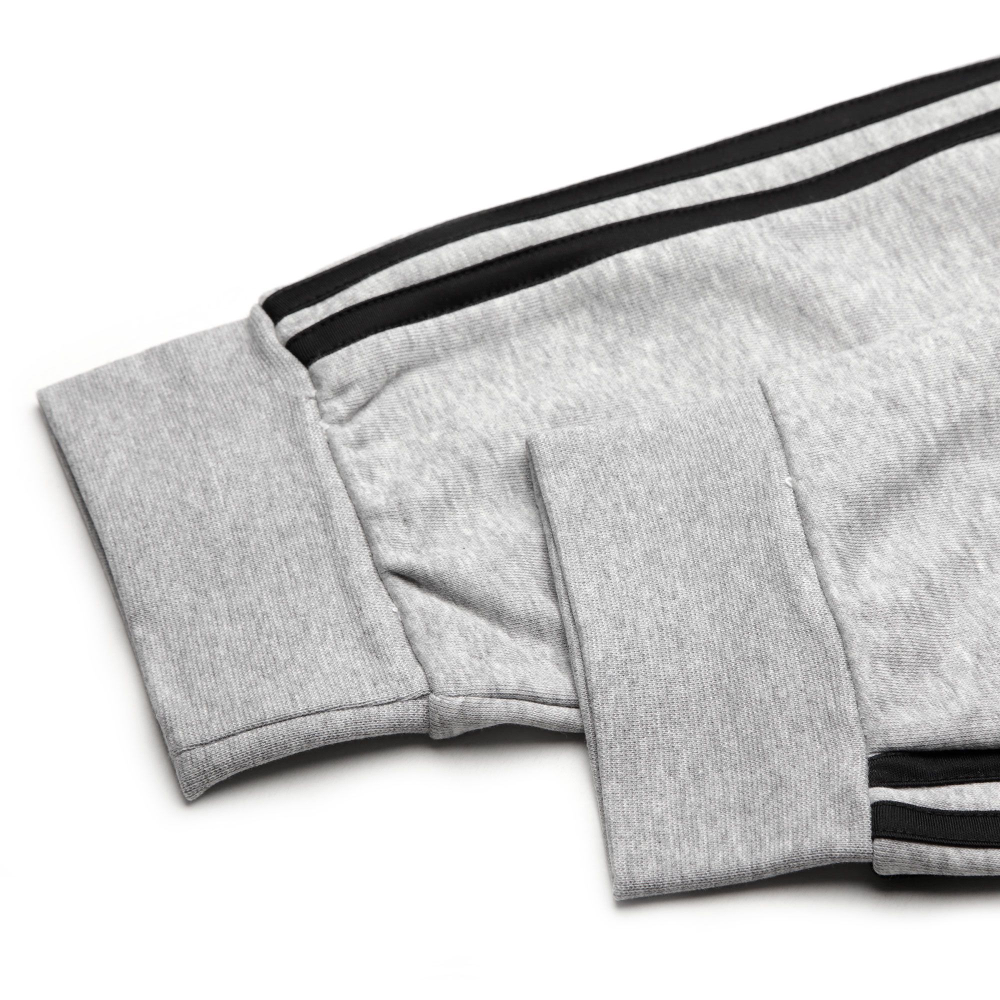 Pantalón de Paseo Essentials Tres Bandas Gris Negro - Fútbol Factory