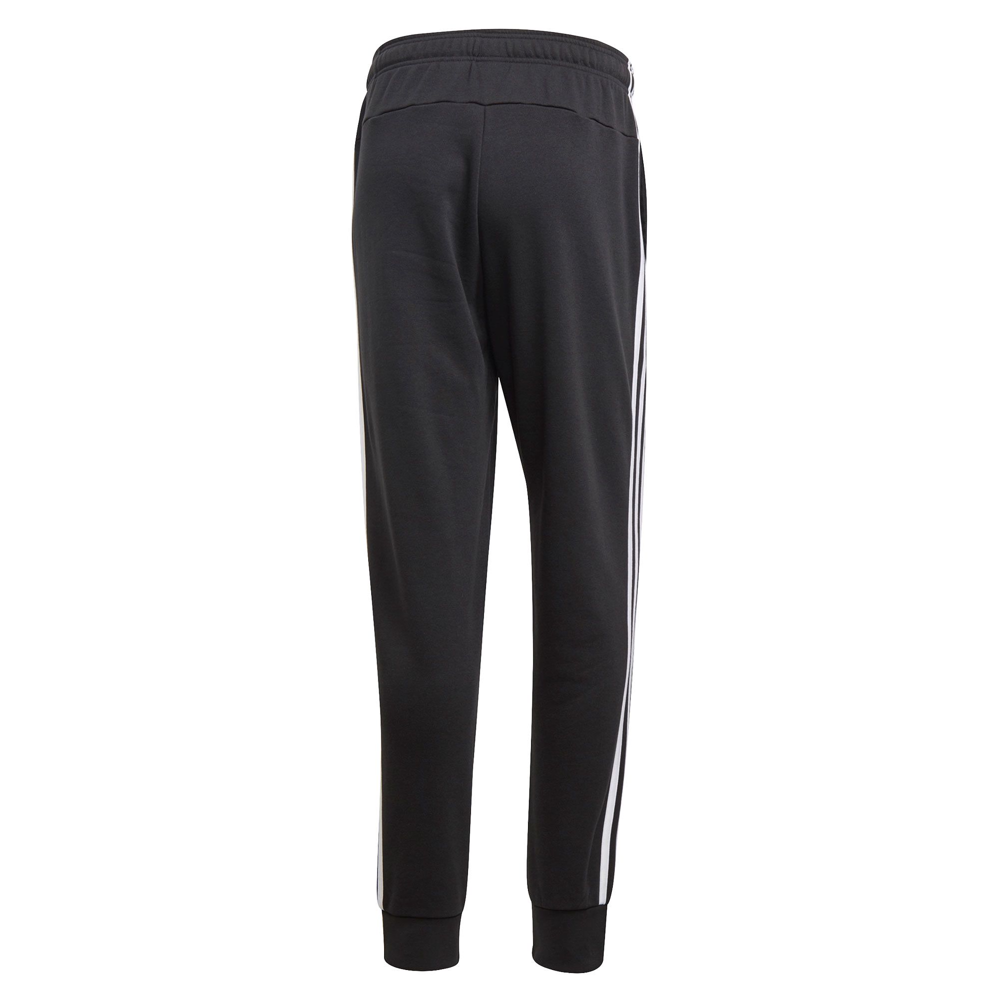 Pantalón de Paseo Essentials Tres Banda Negro Blanco - Fútbol Factory
