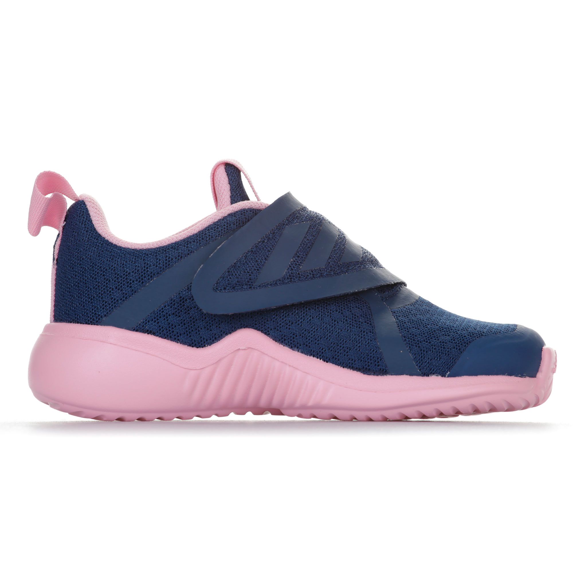 Zapatillas de Running FortaRun Velcro Junior Marino Rosa - Fútbol Factory