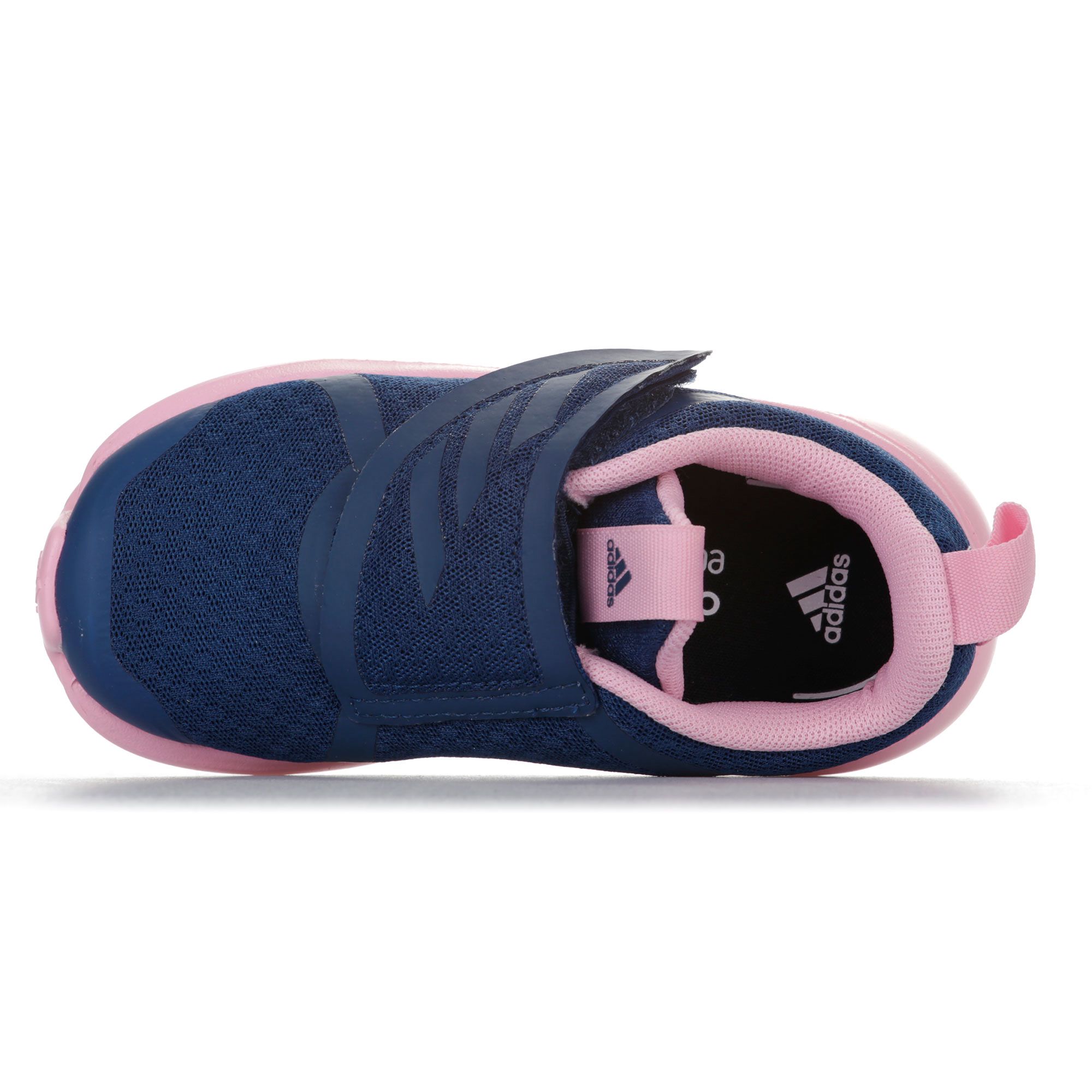 Zapatillas de Running FortaRun Velcro Junior Marino Rosa - Fútbol Factory