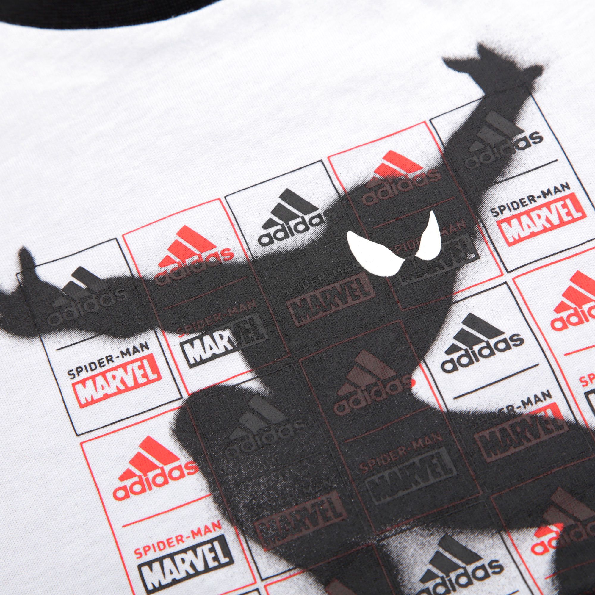 Conjunto Disney Spiderman Junior Blanco Negro - Fútbol Factory