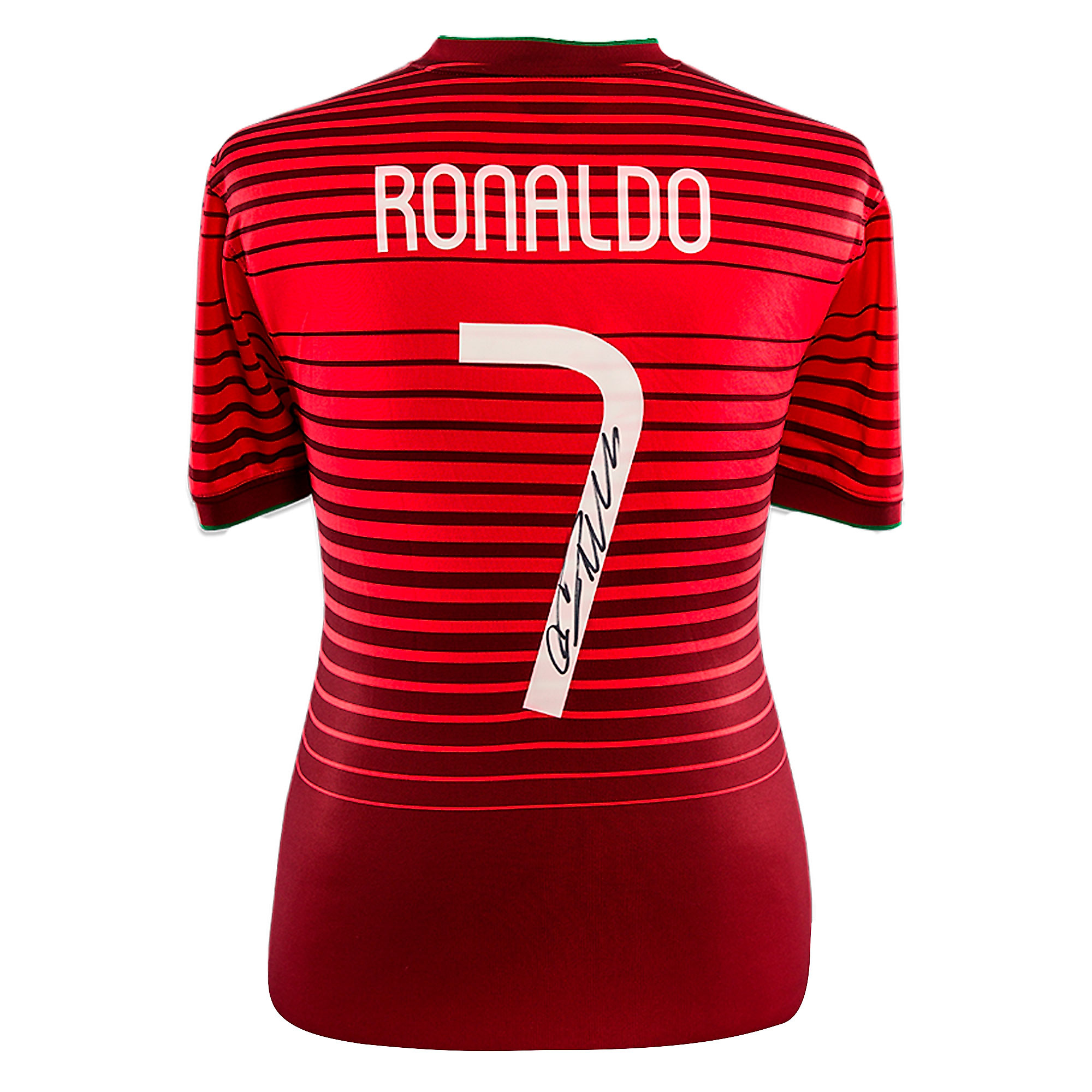 Camiseta Selección Portugal 2014 firmada Cristiano Ronaldo - Fútbol Factory