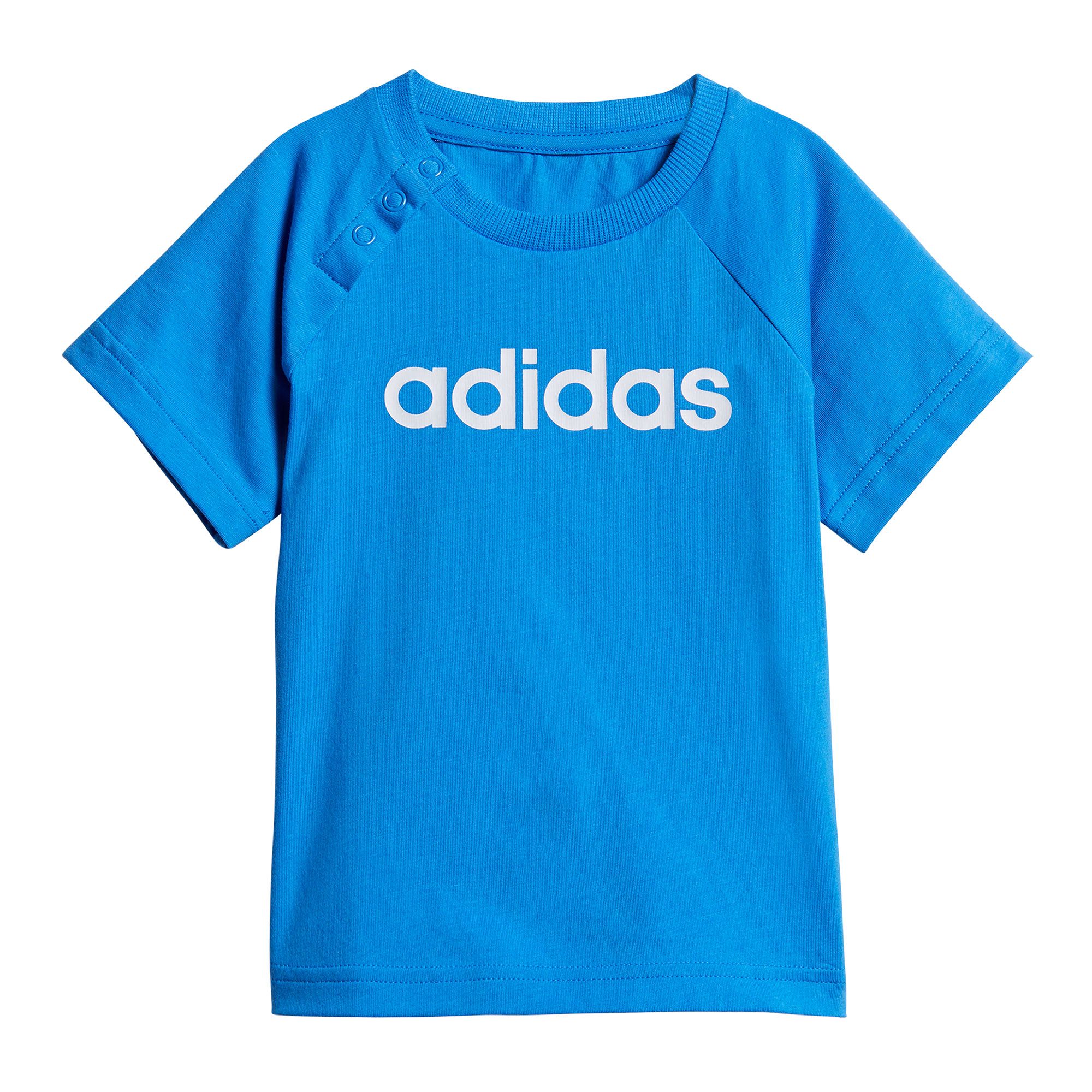 Conjunto de Paseo Summer Bebé Azul Gris - Fútbol Factory