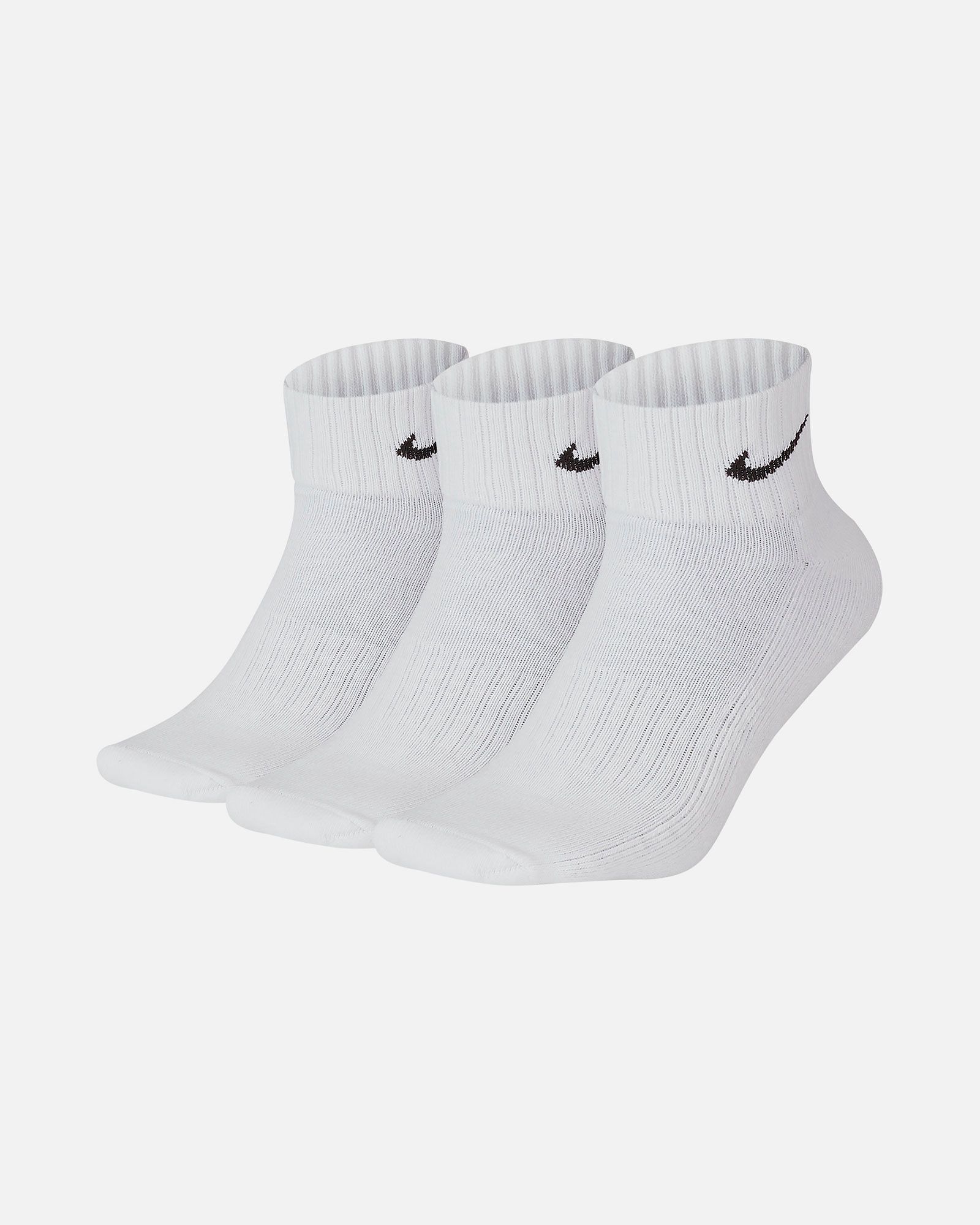 Calcetines Tobilleros Cushion Pack 3 Blanco - Fútbol Factory