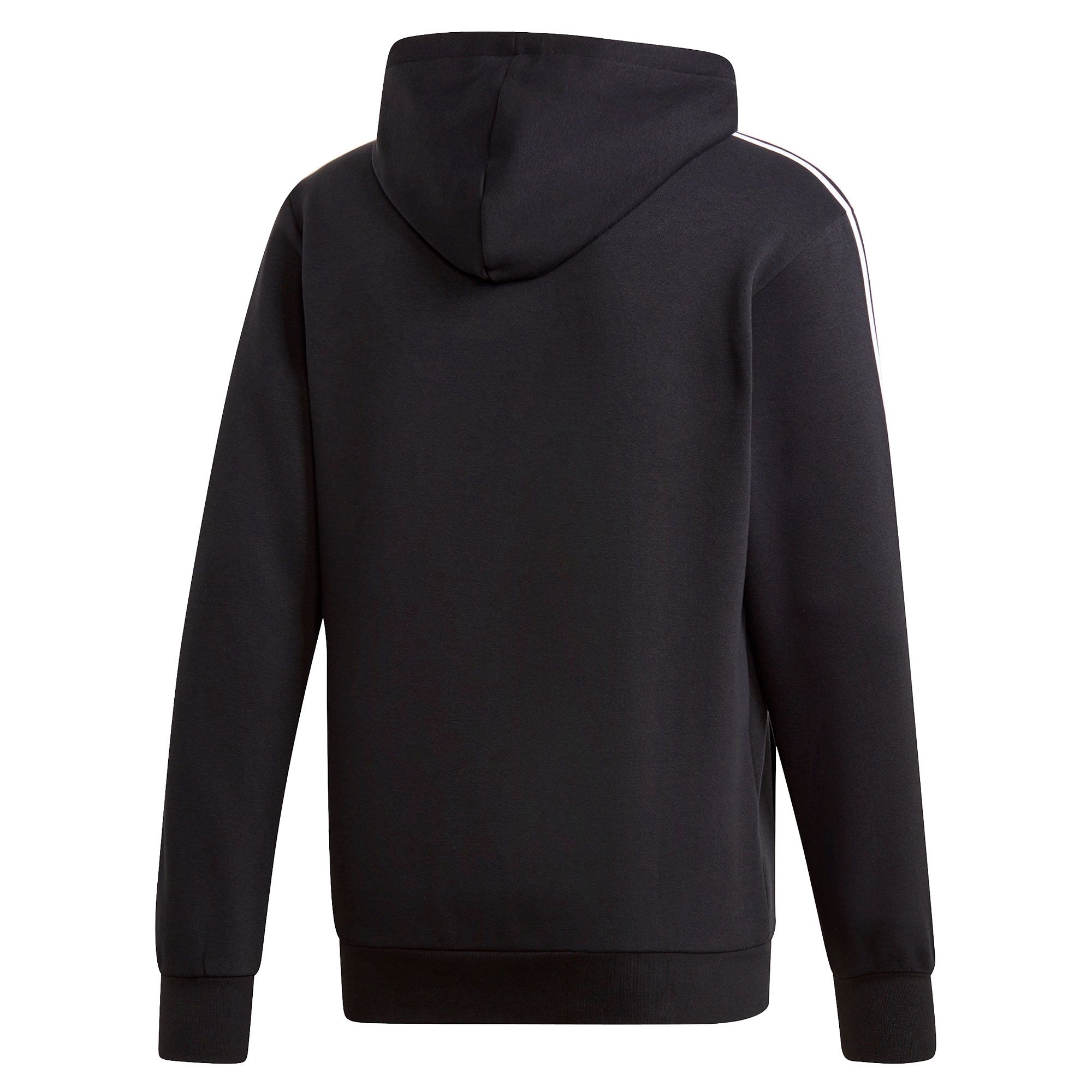 Sudadera de Paseo Essentials Tres Bandas Negro - Fútbol Factory
