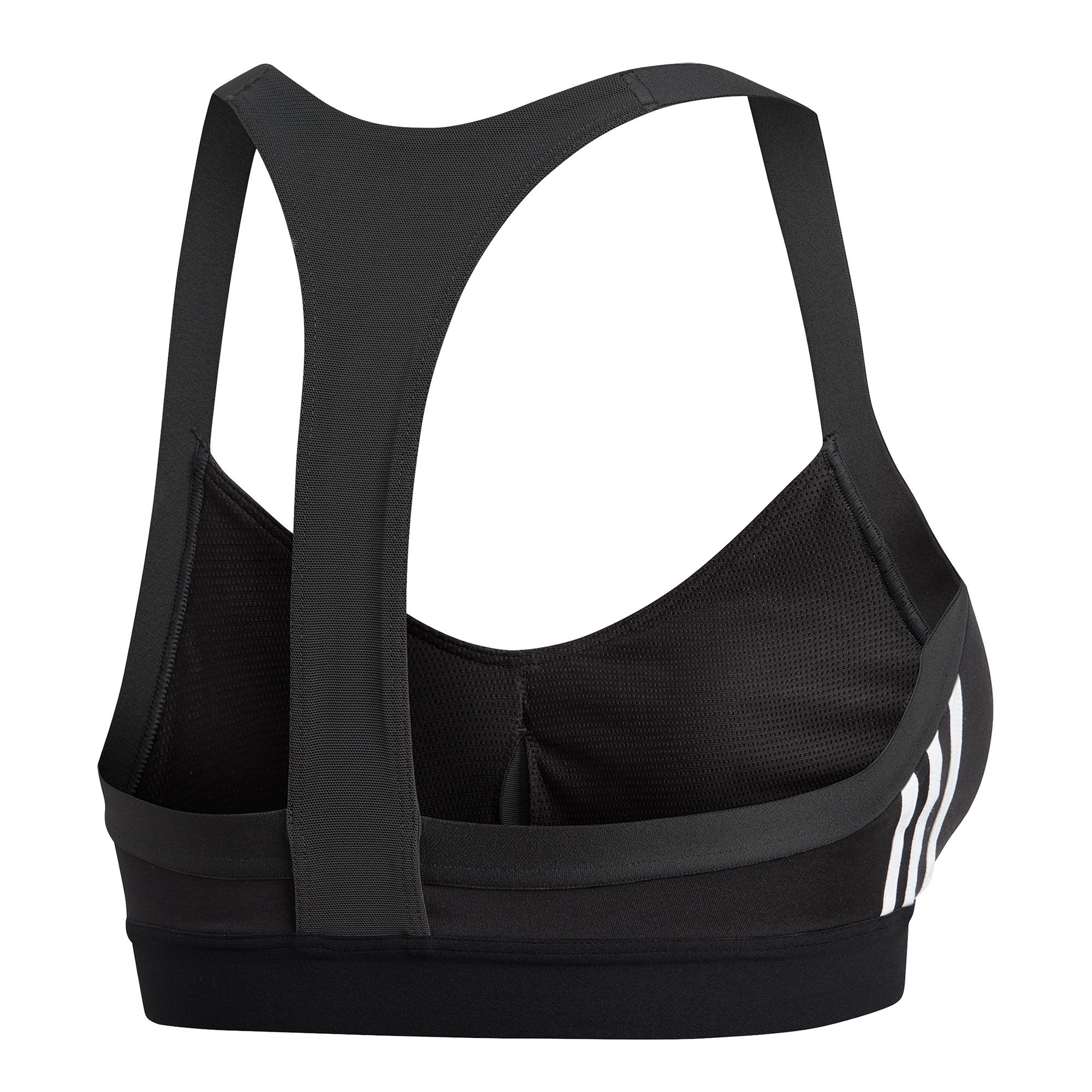 Top de Training All Me Tres Bandas Mujer Negro - Fútbol Factory