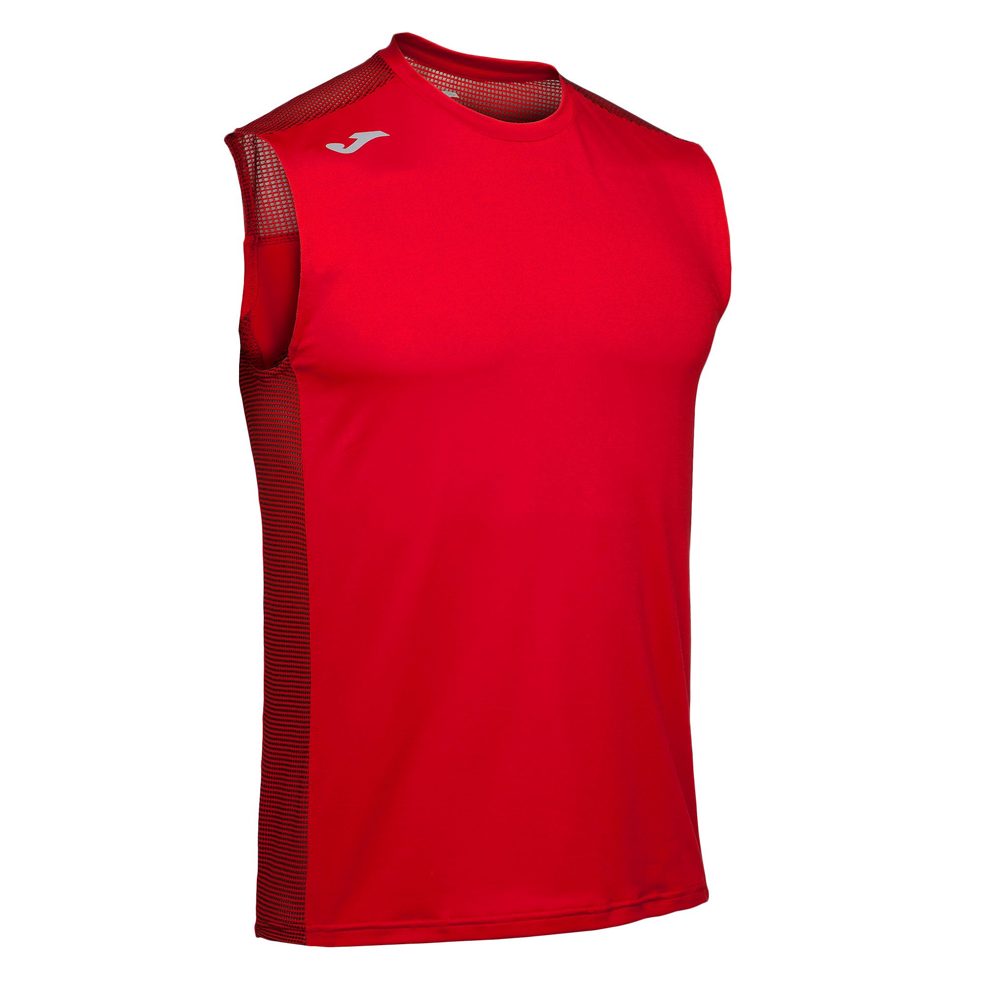 Camiseta de Running Hybrid Sin Mangas Rojo - Fútbol Factory