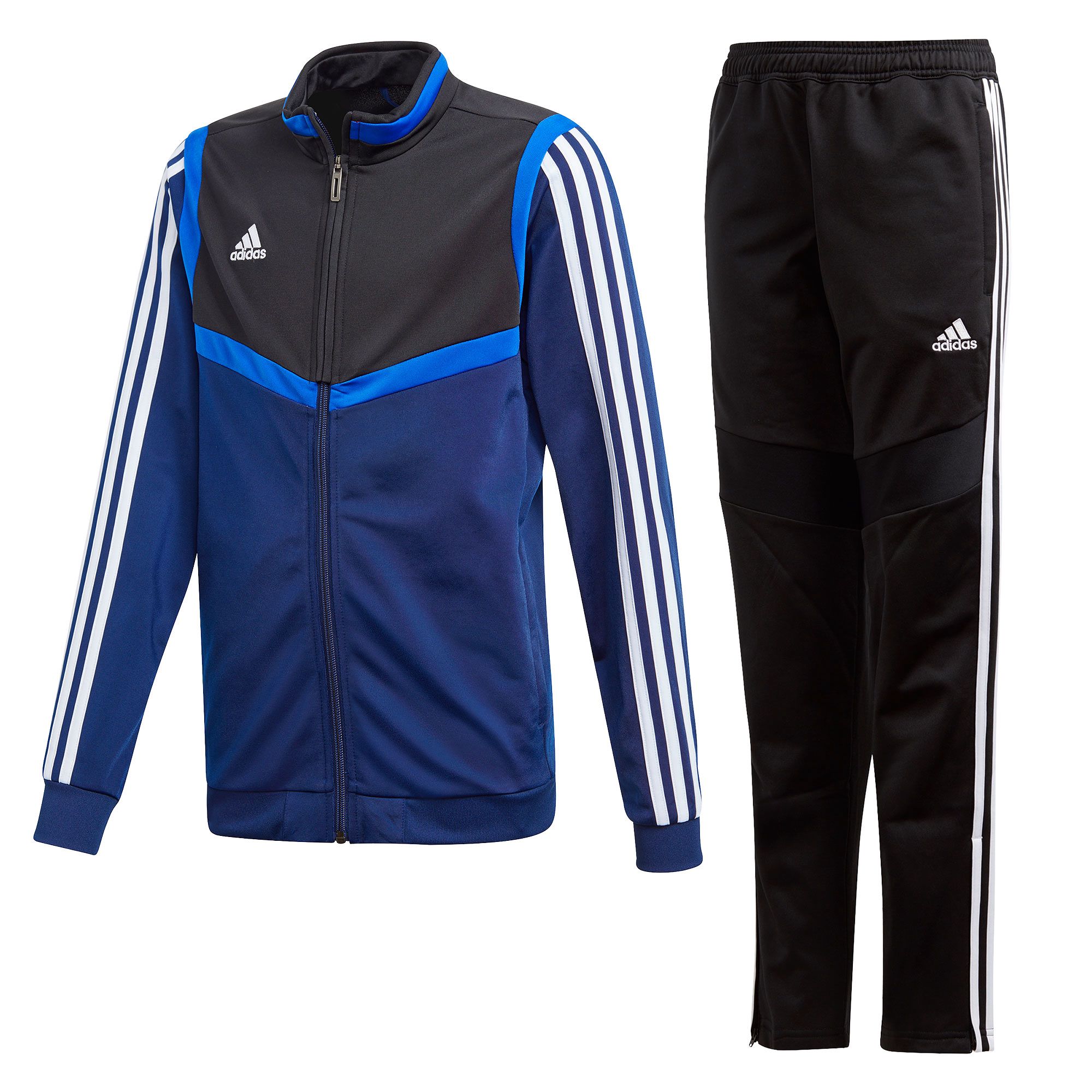 Chándal de Prepartido Tiro 19 Junior Azul Negro - Fútbol Factory