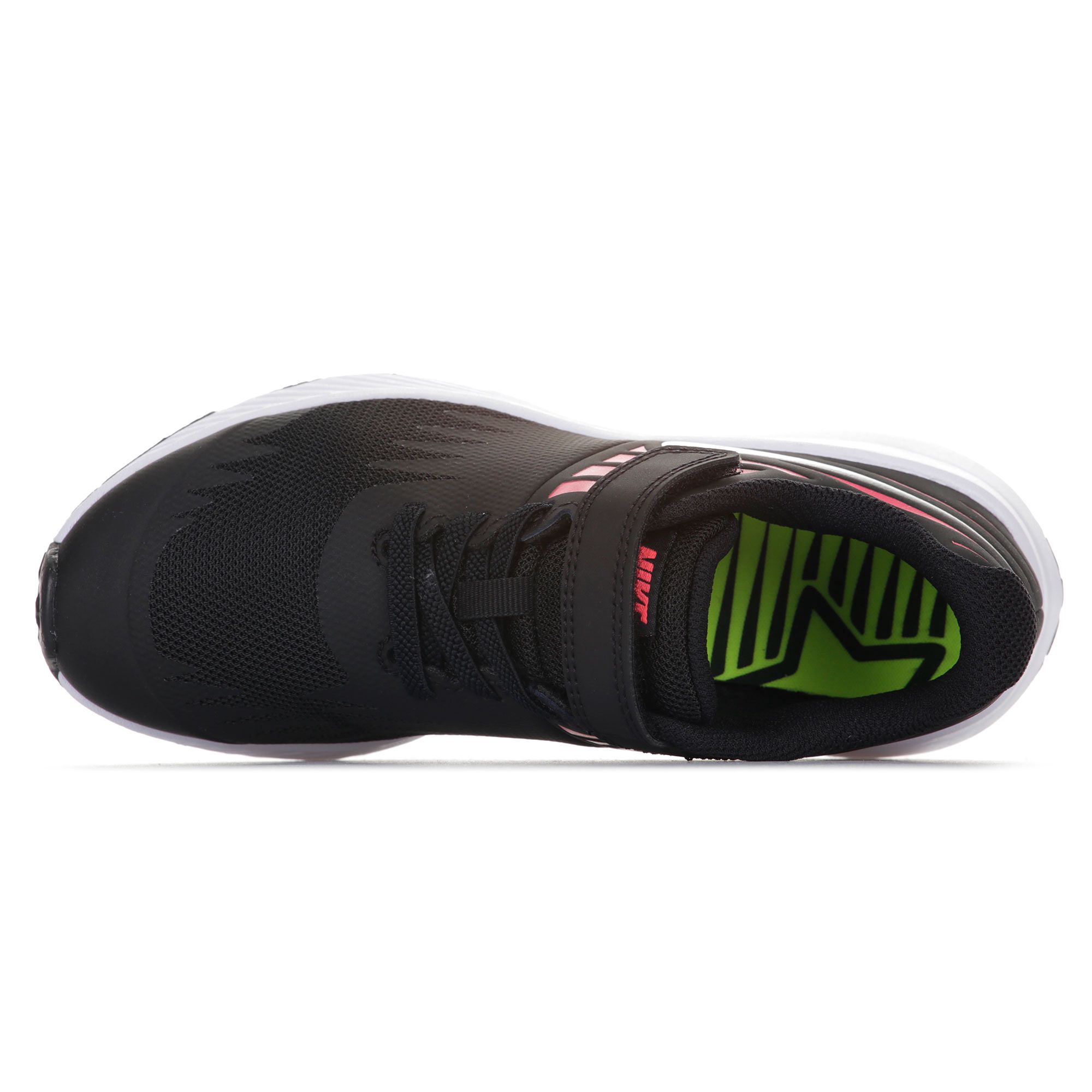 Zapatillas Star Runner Velcro Junior Negro - Fútbol Factory