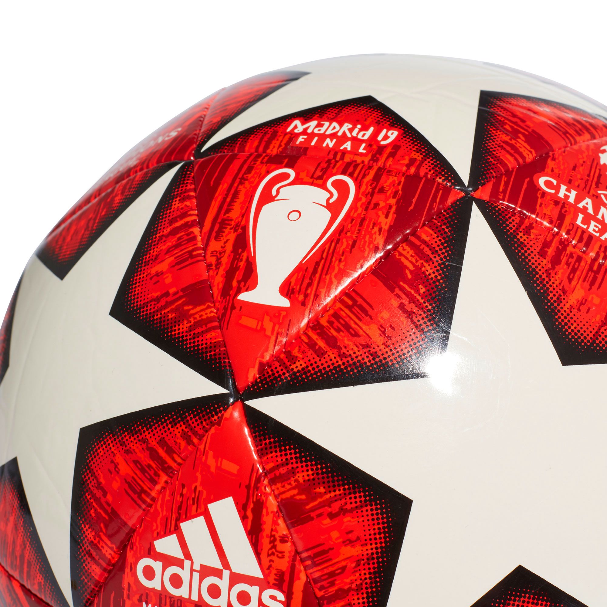 Balón de Fútbol 7 UCL Finale Madrid Capitano Blanco Rojo - Fútbol Factory