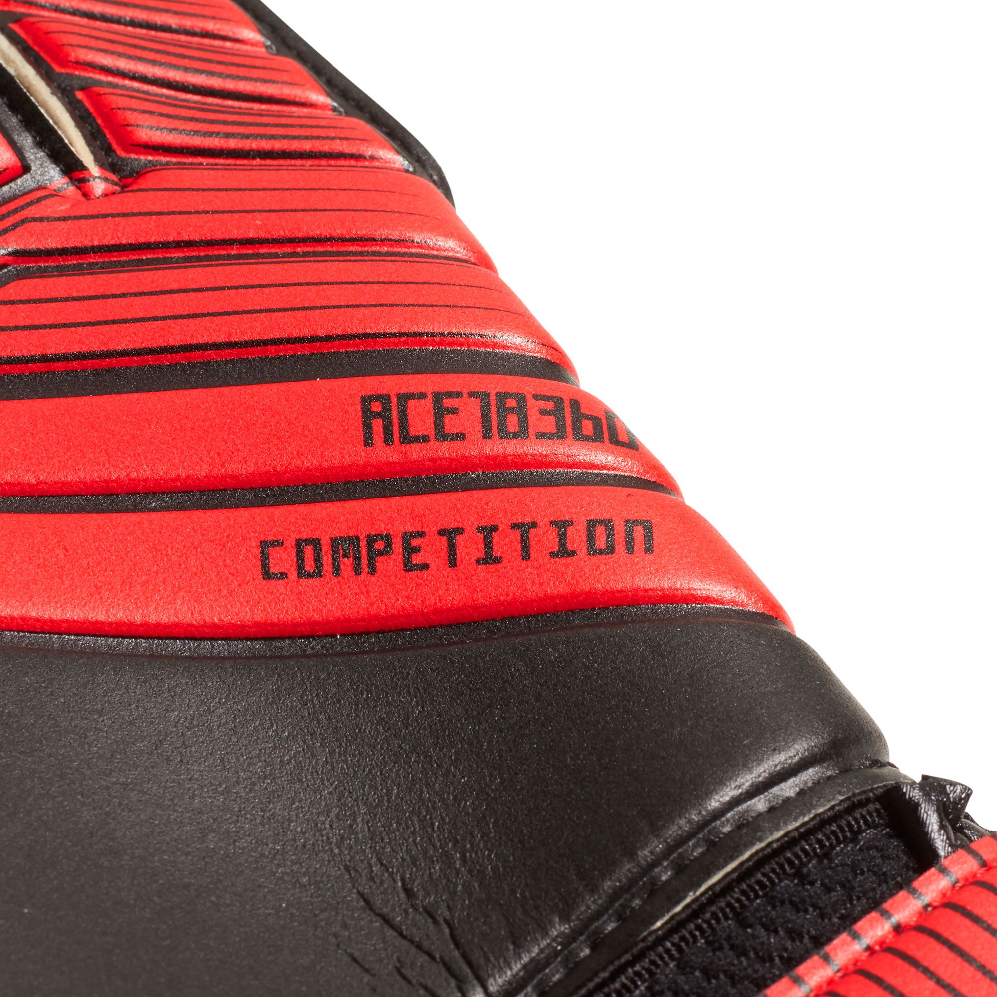 Guantes Predator Competition Negro Rojo - Fútbol Factory