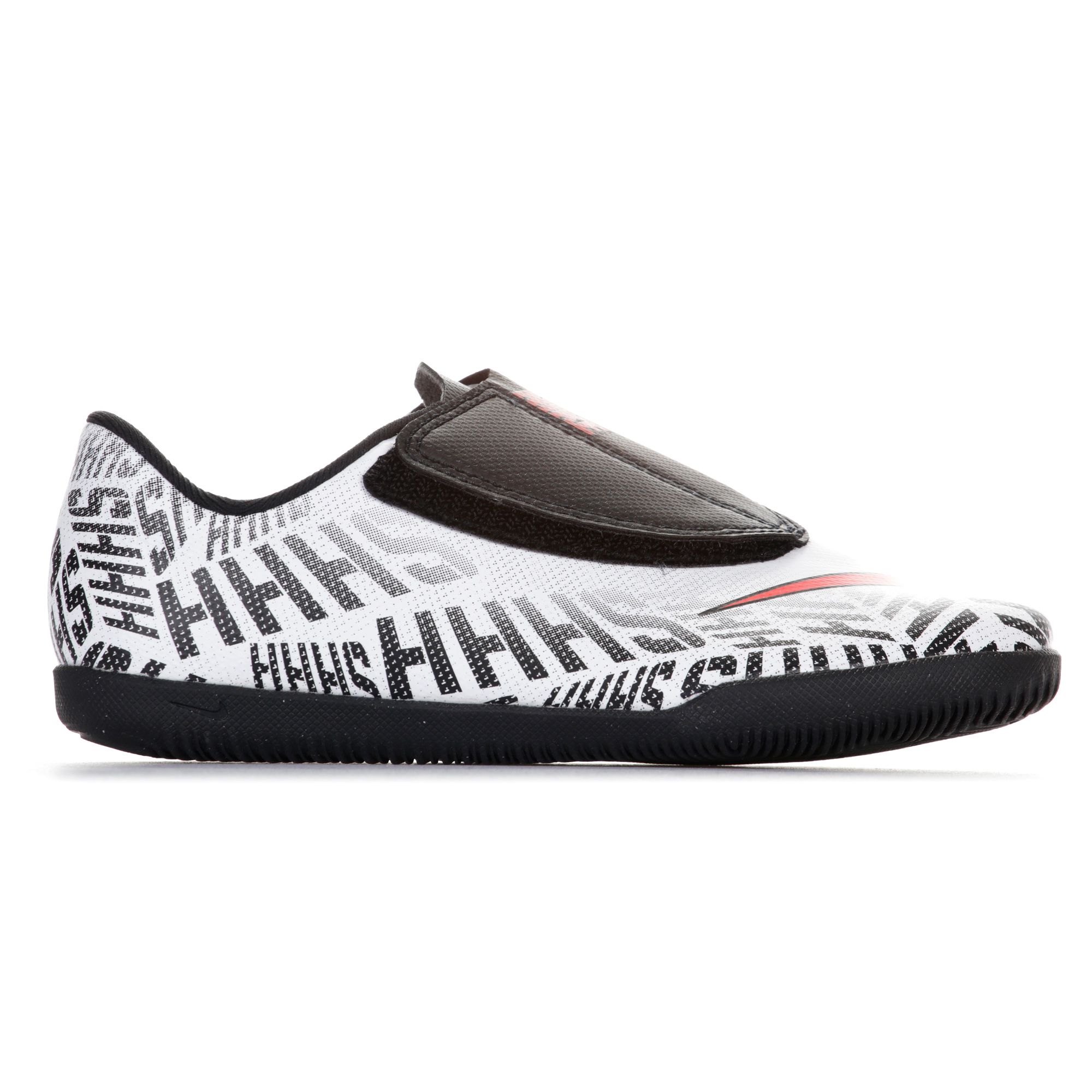 Zapatillas de fútbol sala Mercurial Vapor XII Club NJR IC Infantil Blanco Negro - Fútbol Factory