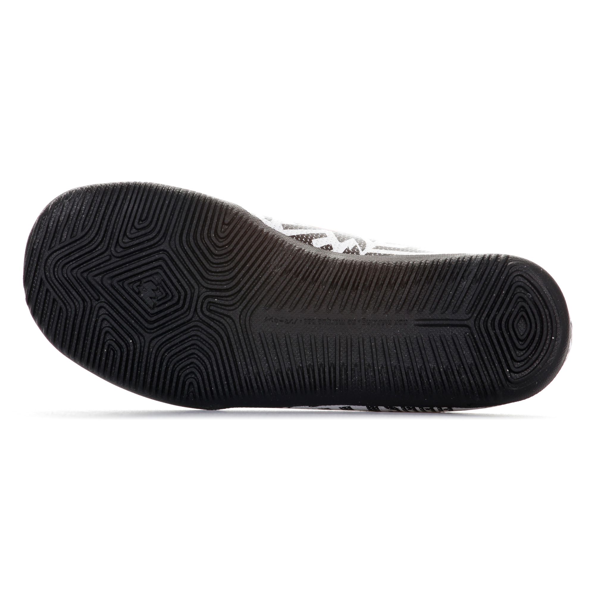 Zapatillas de fútbol sala Mercurial Vapor XII Club NJR IC Infantil Blanco Negro - Fútbol Factory