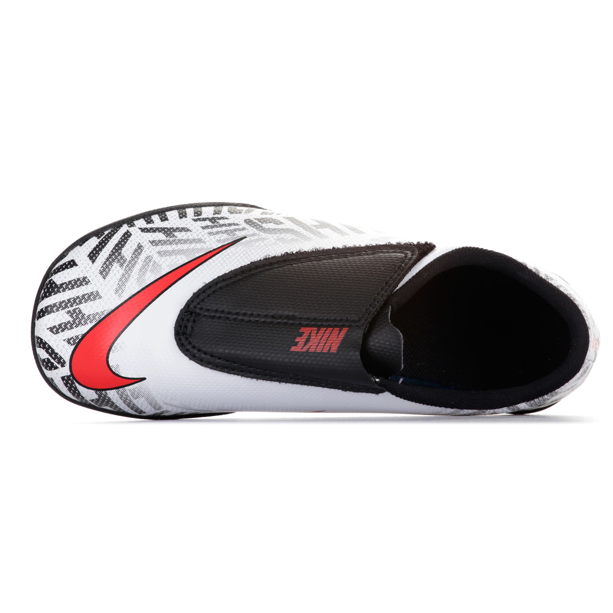 Zapatillas de fútbol sala Mercurial Vapor XII Club NJR IC Infantil Blanco Negro - Fútbol Factory