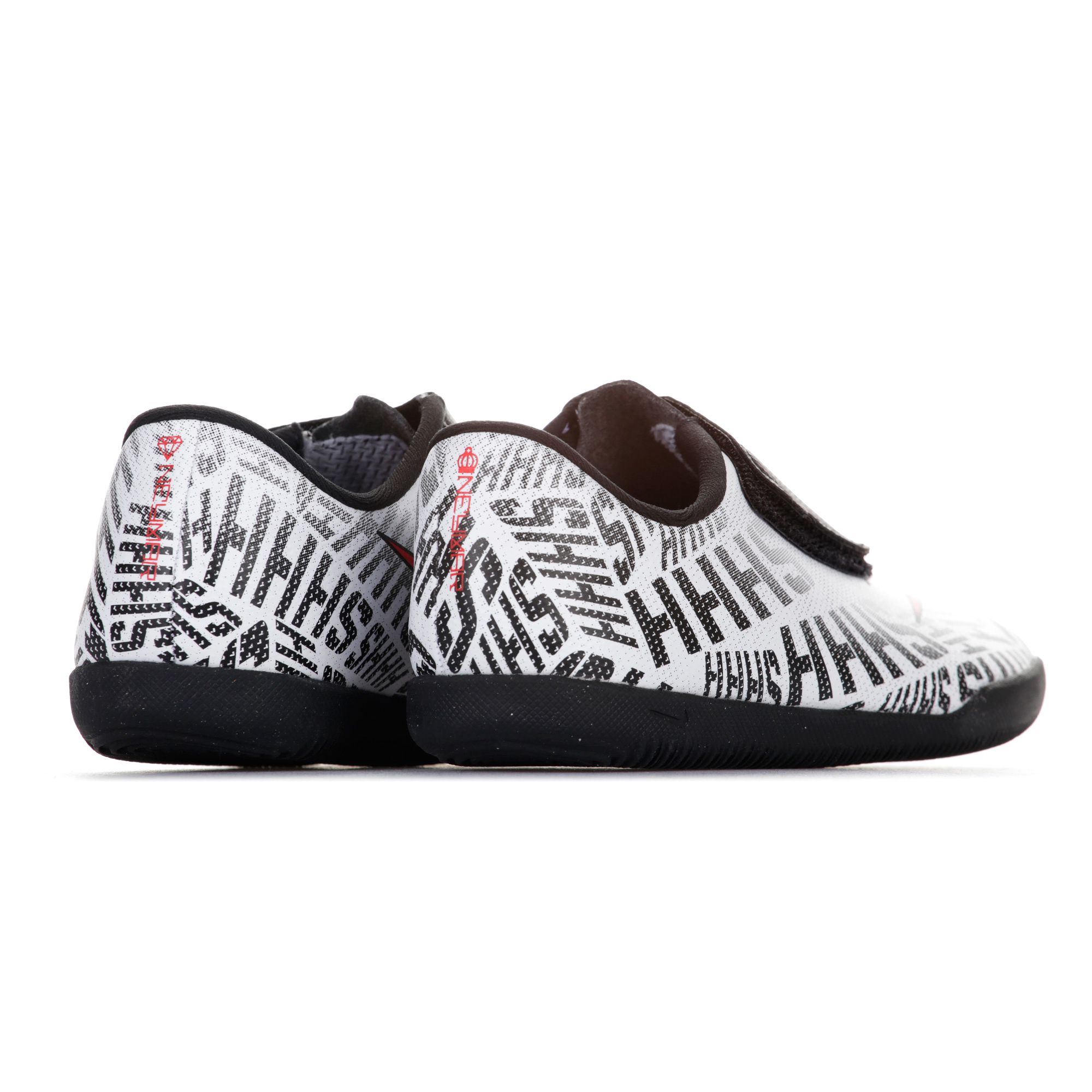 Zapatillas de fútbol sala Mercurial Vapor XII Club NJR IC Infantil Blanco Negro - Fútbol Factory