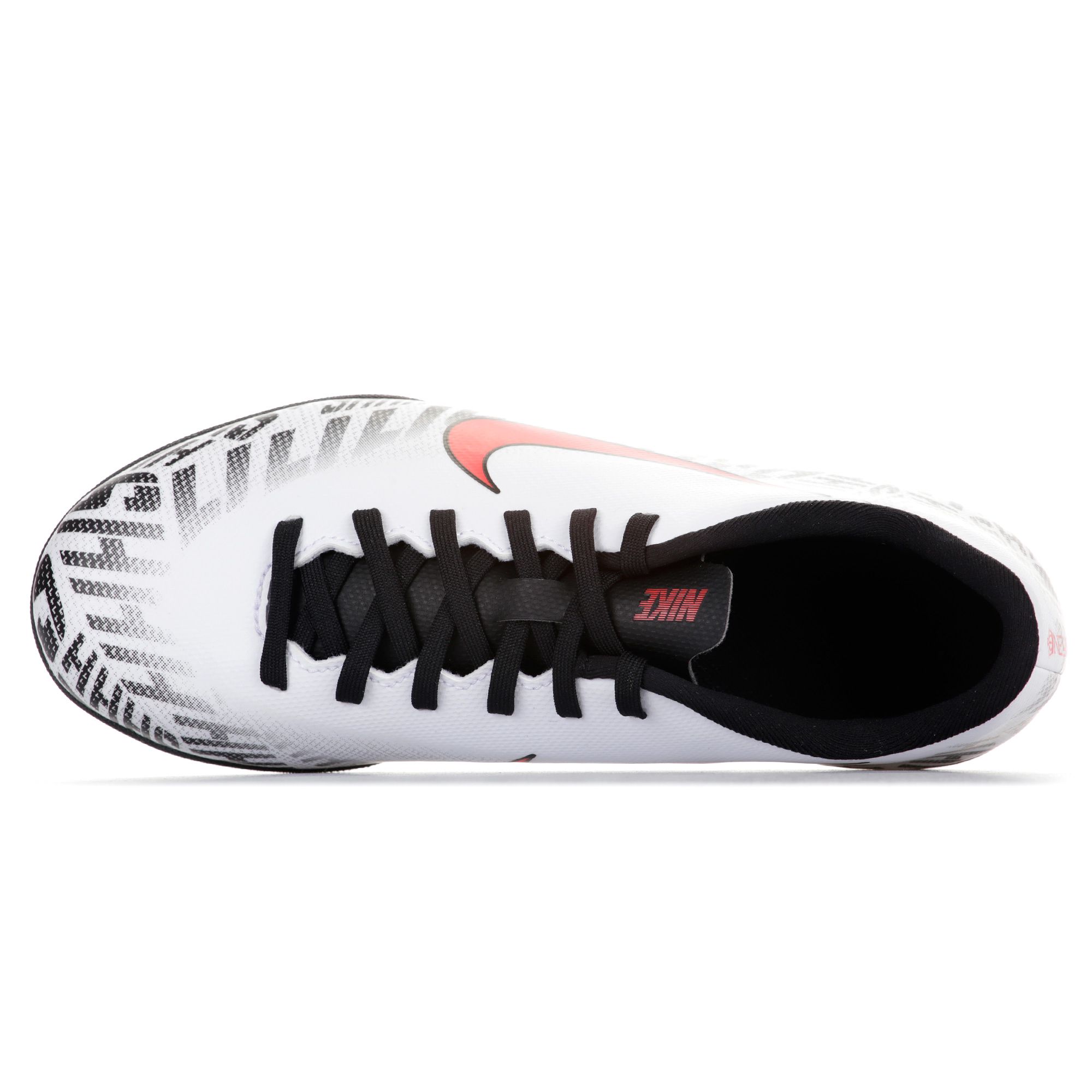 Botas de Fútbol Mercurial Vapor XII Club Multitaco Junior Blanco Negro - Fútbol Factory