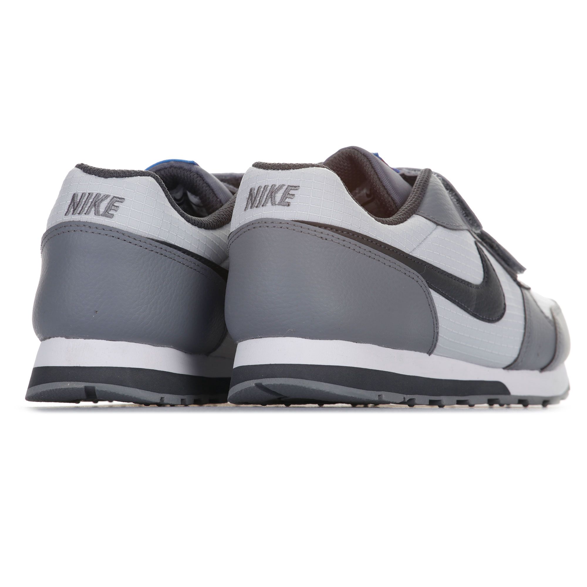 Zapatillas de Paseo MD Runner 2 Velcro Junior Plata - Fútbol Factory