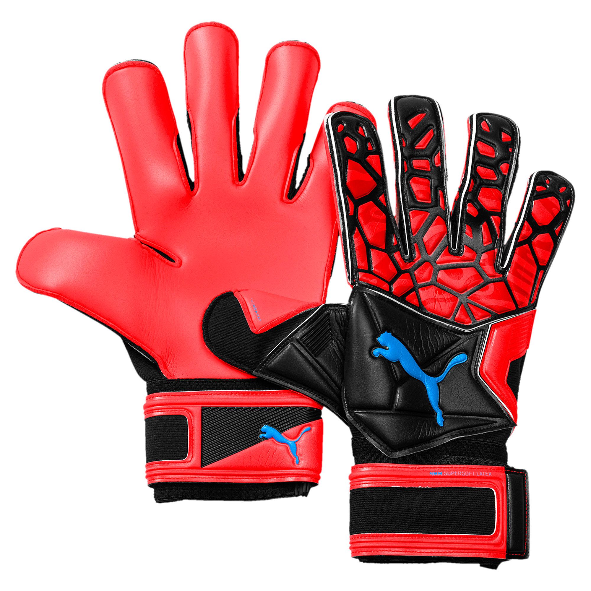Guantes Future Grip 19.2 Rojo Negro - Fútbol Factory