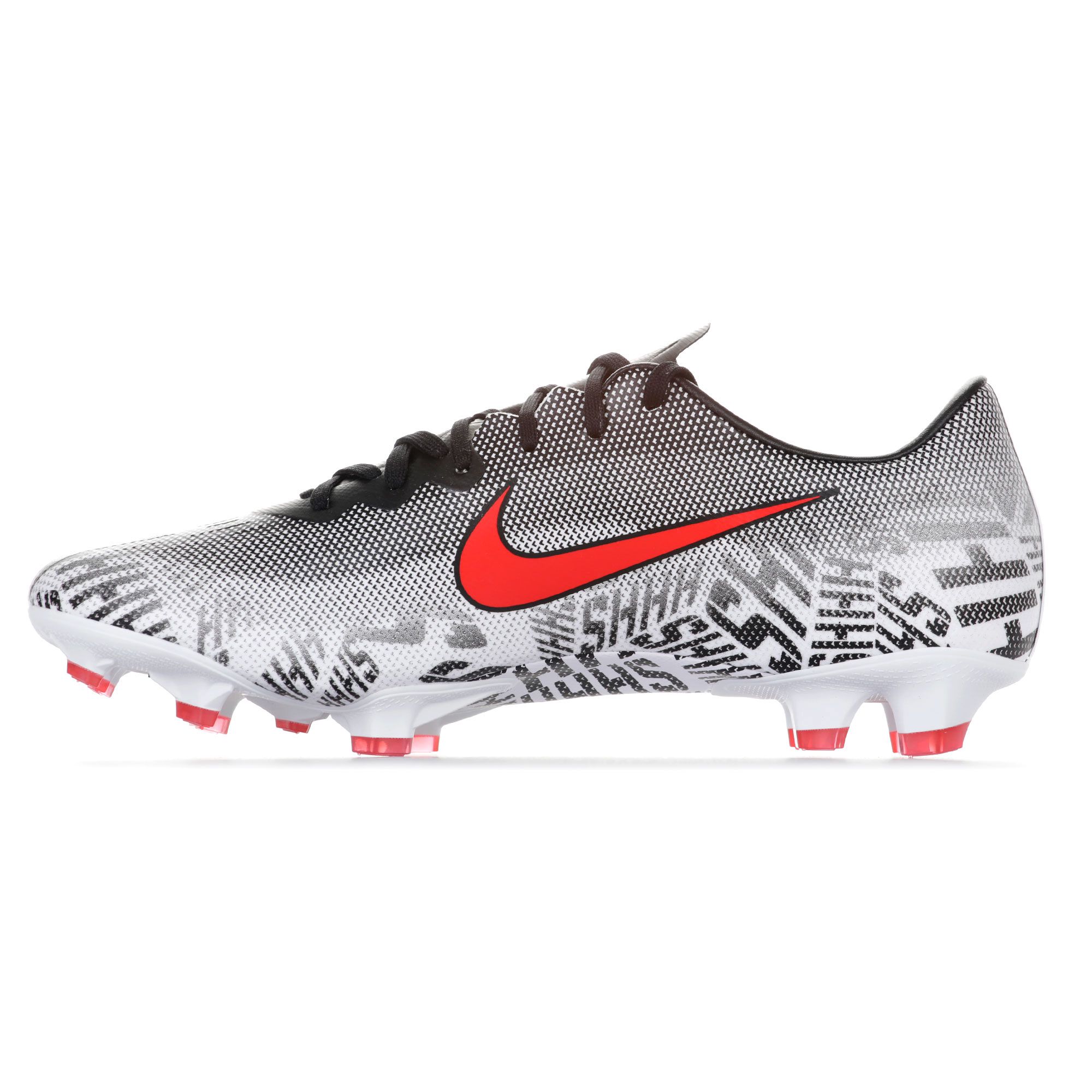 Botas de Fútbol Mercurial Vapor XII Pro NJR FG Blanco Negro - Fútbol Factory