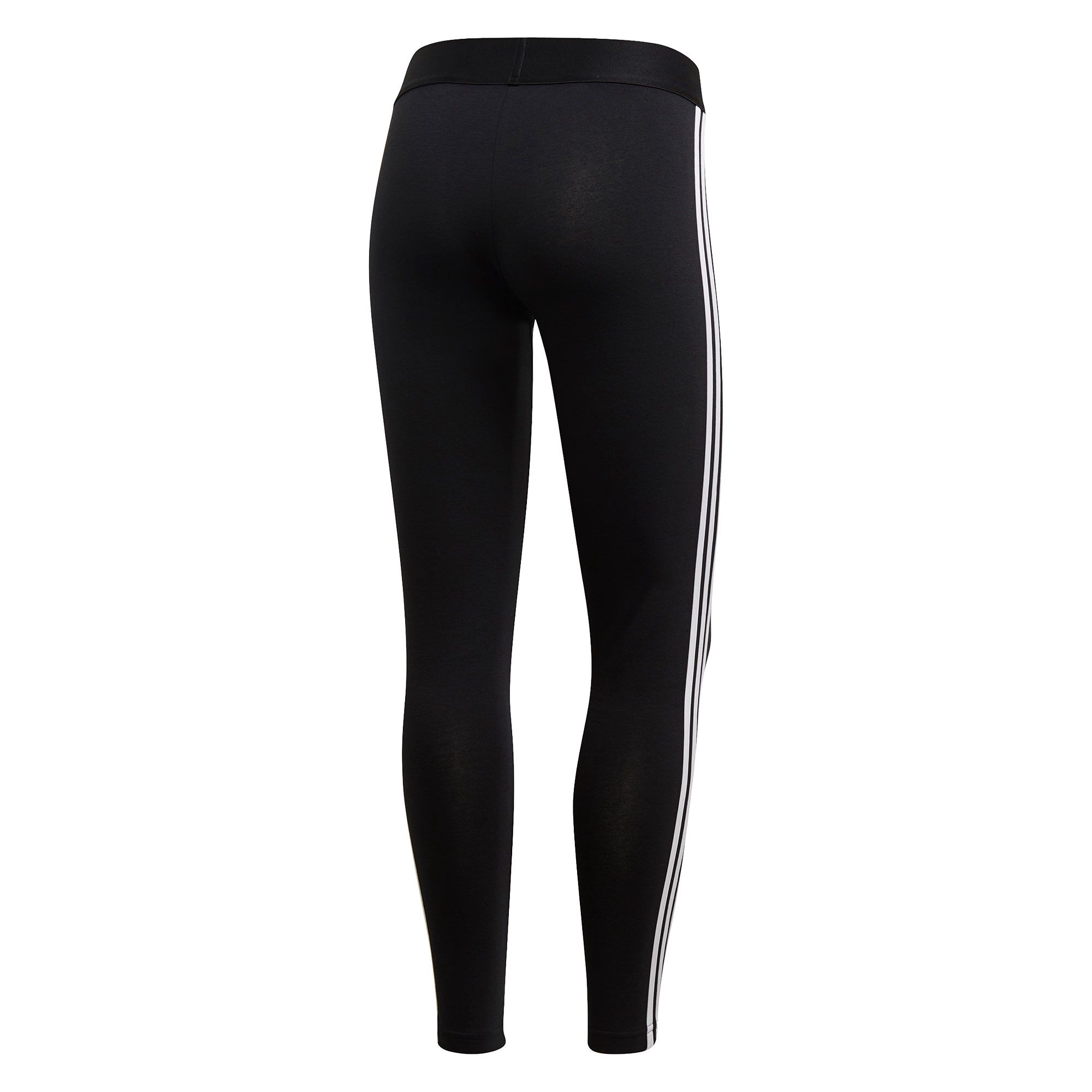 Mallas largas Essentials Tres Bandas Mujer Negro - Fútbol Factory
