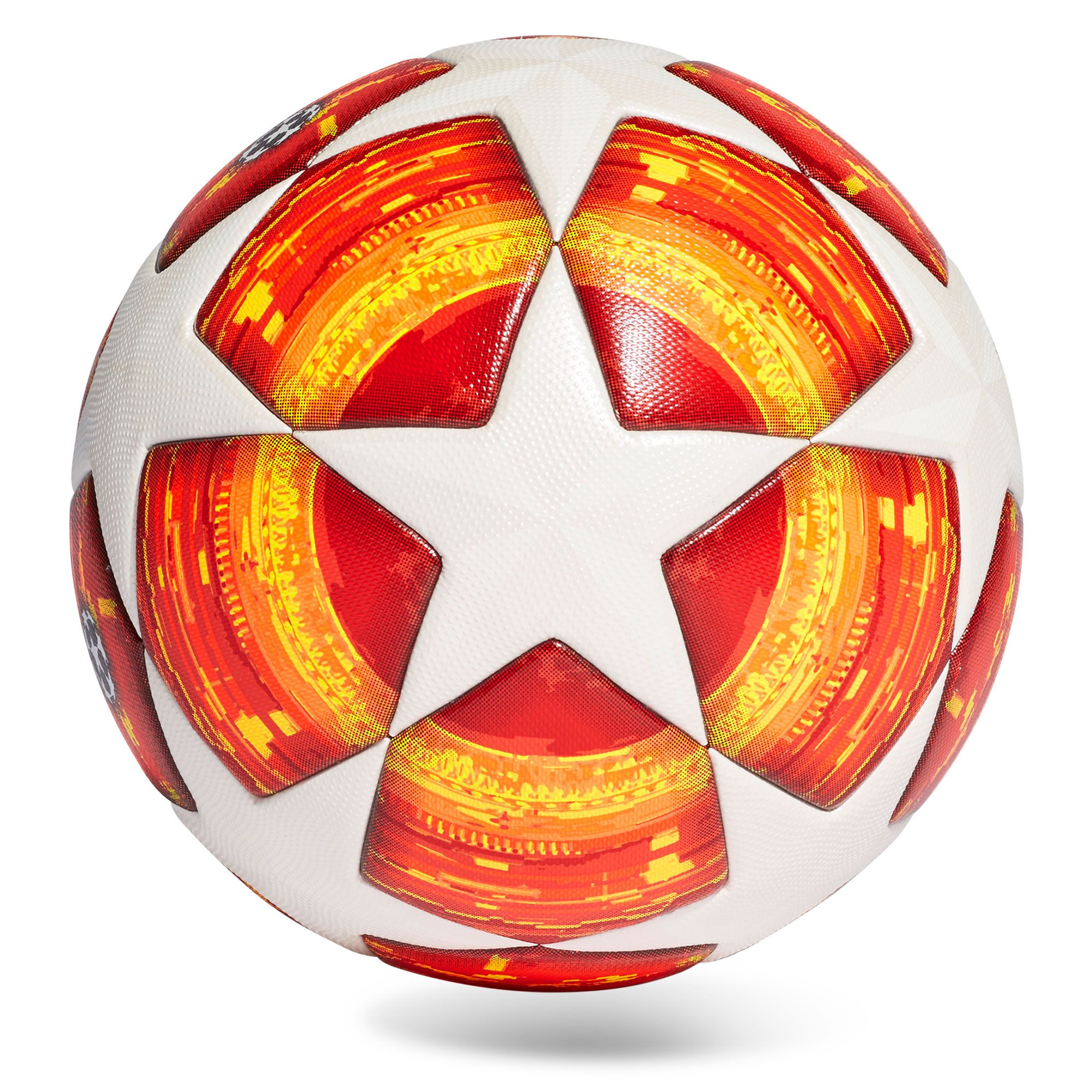 Balón de Fútbol 11 Finale Madrid OMB UCL 2018/2019 Blanco Naranja - Fútbol Factory
