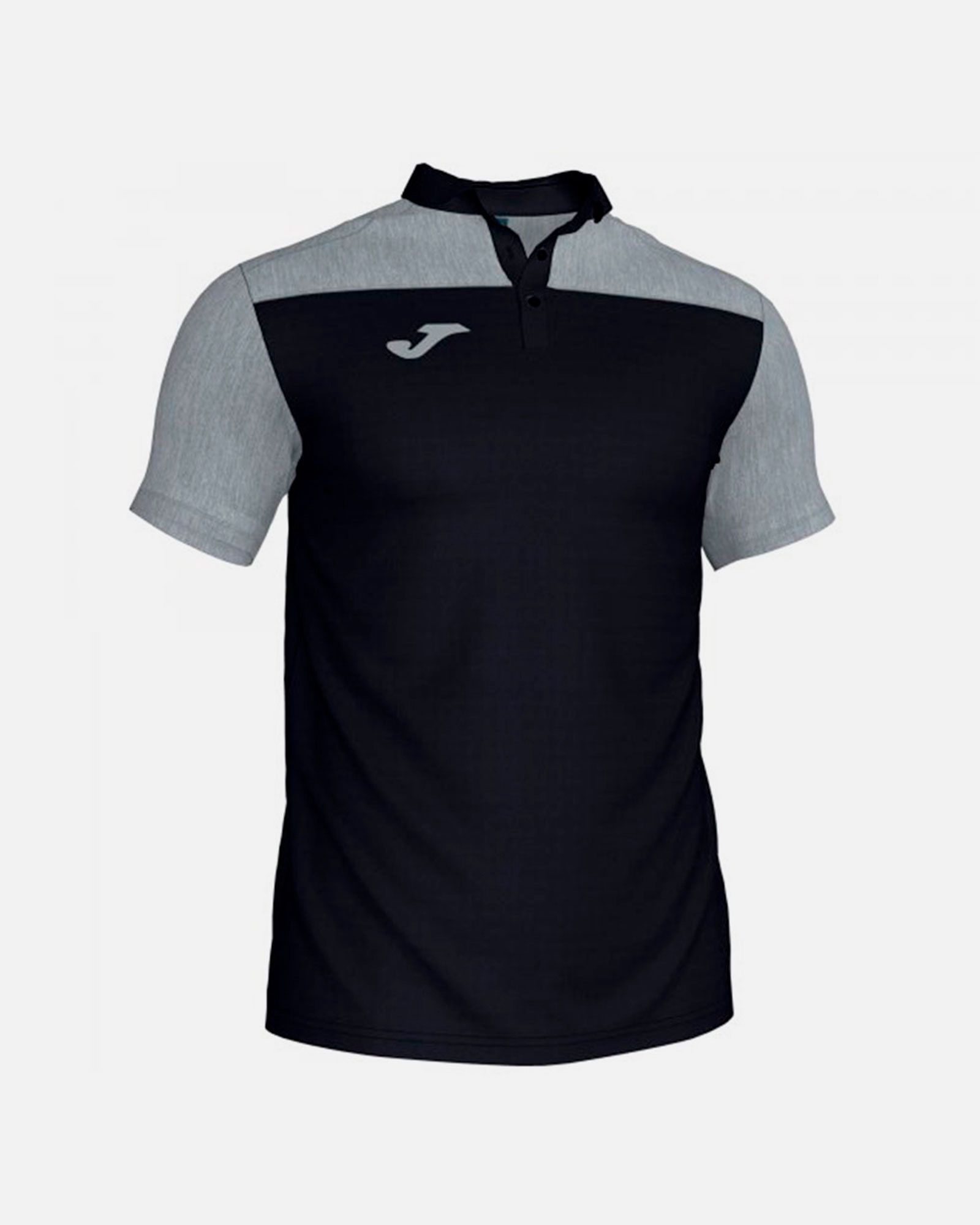 Polo de Paseo Crew III Negro Gris - Fútbol Factory