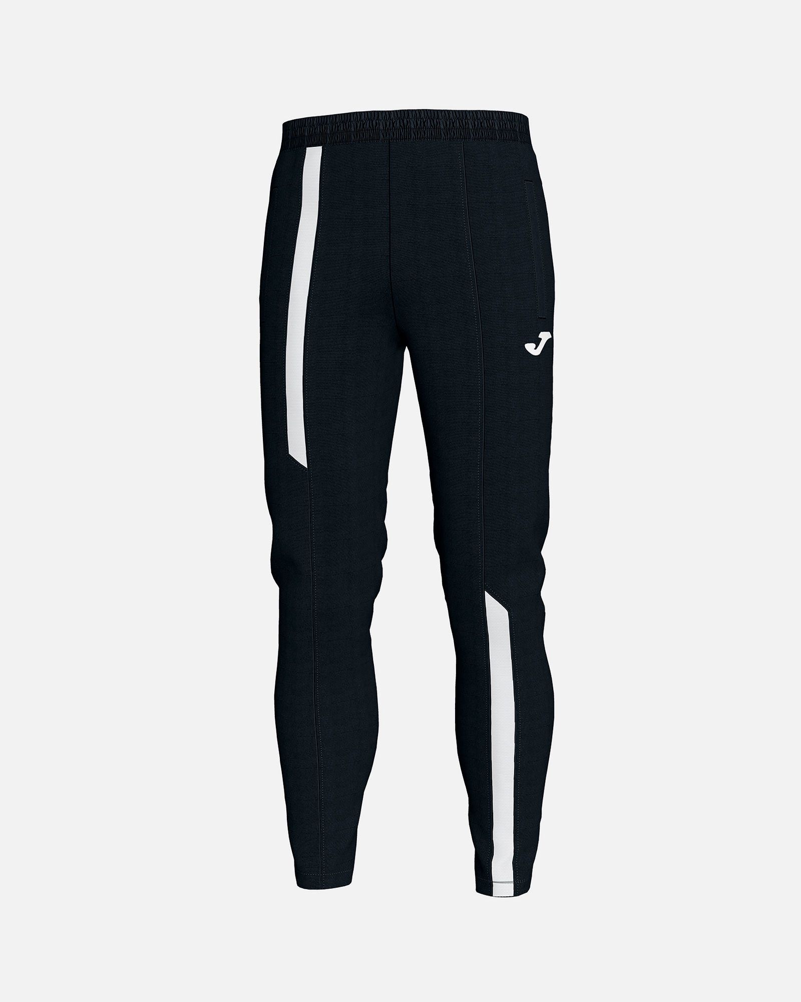 Pantalón Largo de Training Supernova Junior Negro Blanco - Fútbol Factory