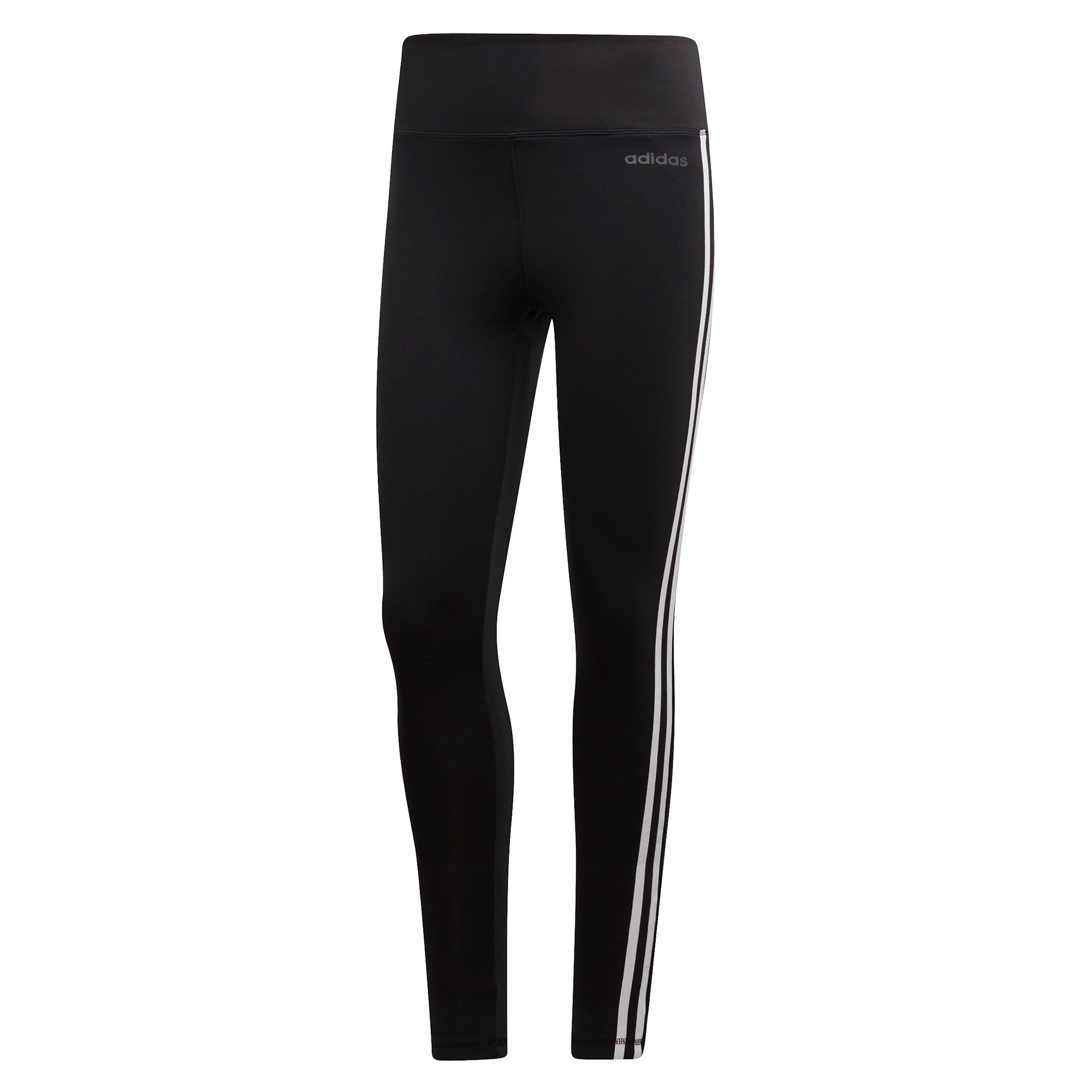Mallas Largas de Training Design 2 Move Tres Bandas Mujer Negro - Fútbol Factory