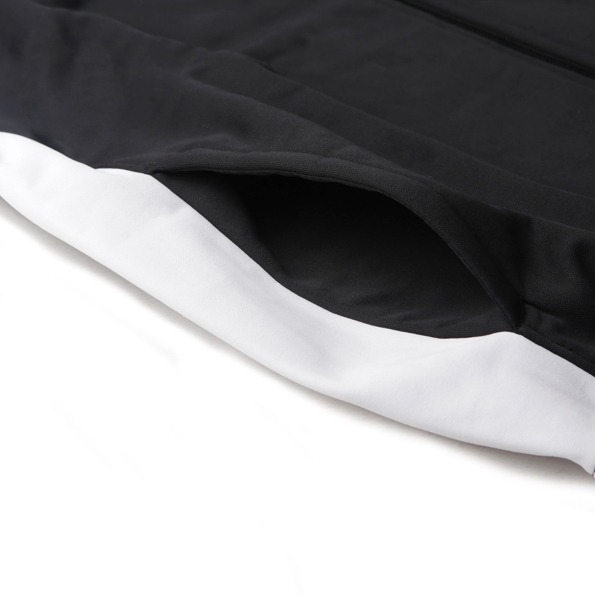 Chaqueta con Capucha de Training Crew III Negro Blanco - Fútbol Factory
