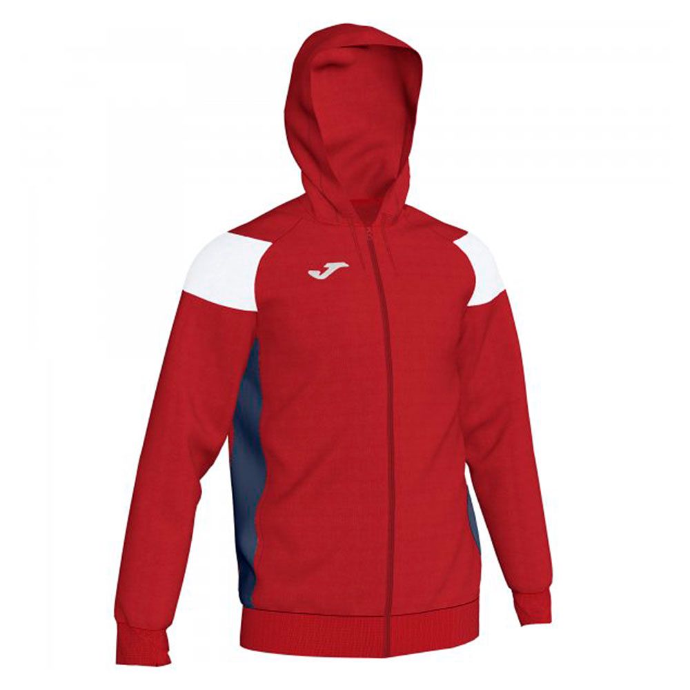 Chaqueta con Capucha de Training Crew III Rojo Blanco - Fútbol Factory