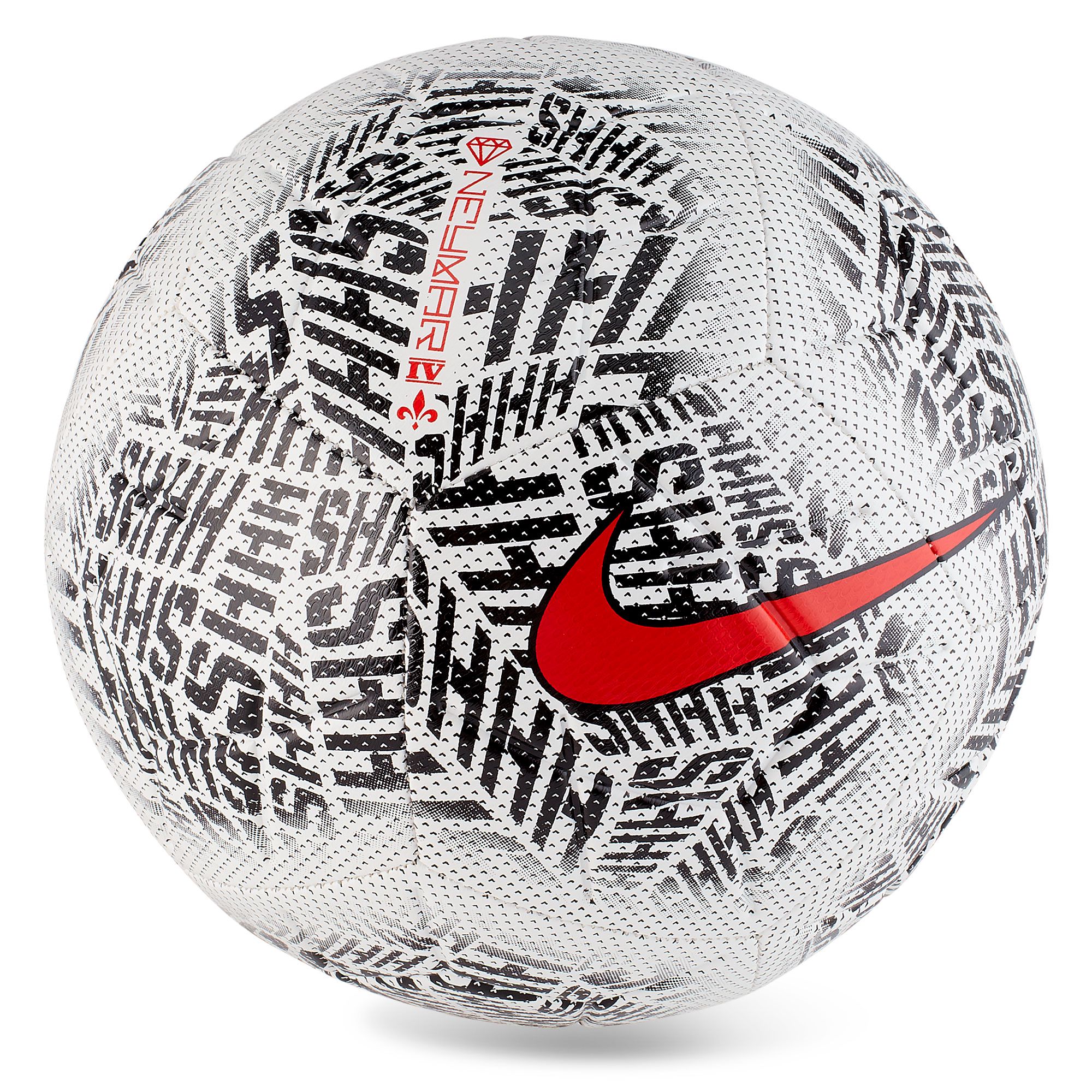 Balón de fútbol 11 Strike NJR IV Blanco Negro - Fútbol Factory